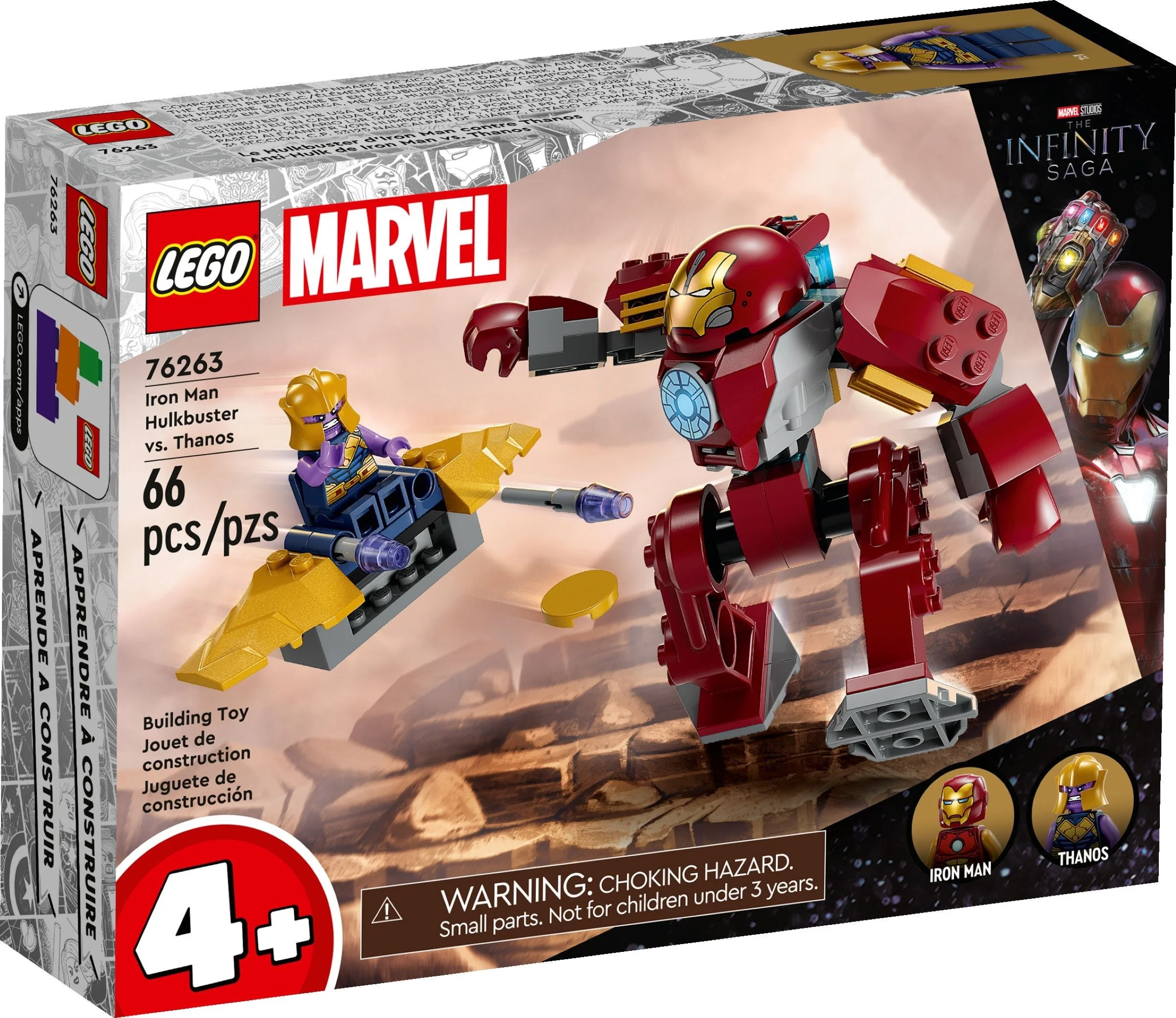 LEGO® 76263 LEGO Super Heroes Hulkbuster Iron Mana vs. Thanos - zdjęcie 2
