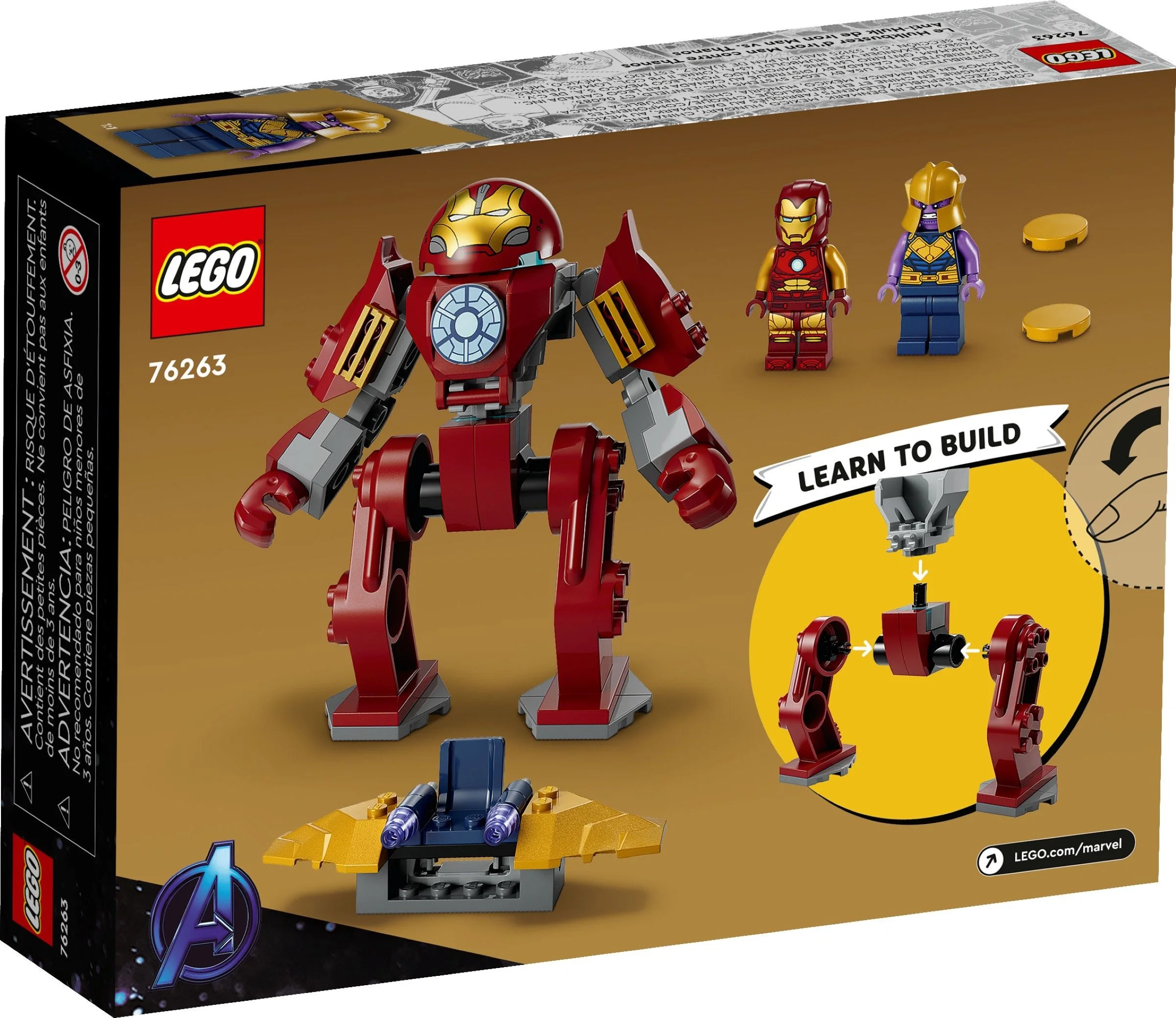 LEGO® 76263 LEGO Super Heroes Hulkbuster Iron Mana vs. Thanos - zdjęcie 4
