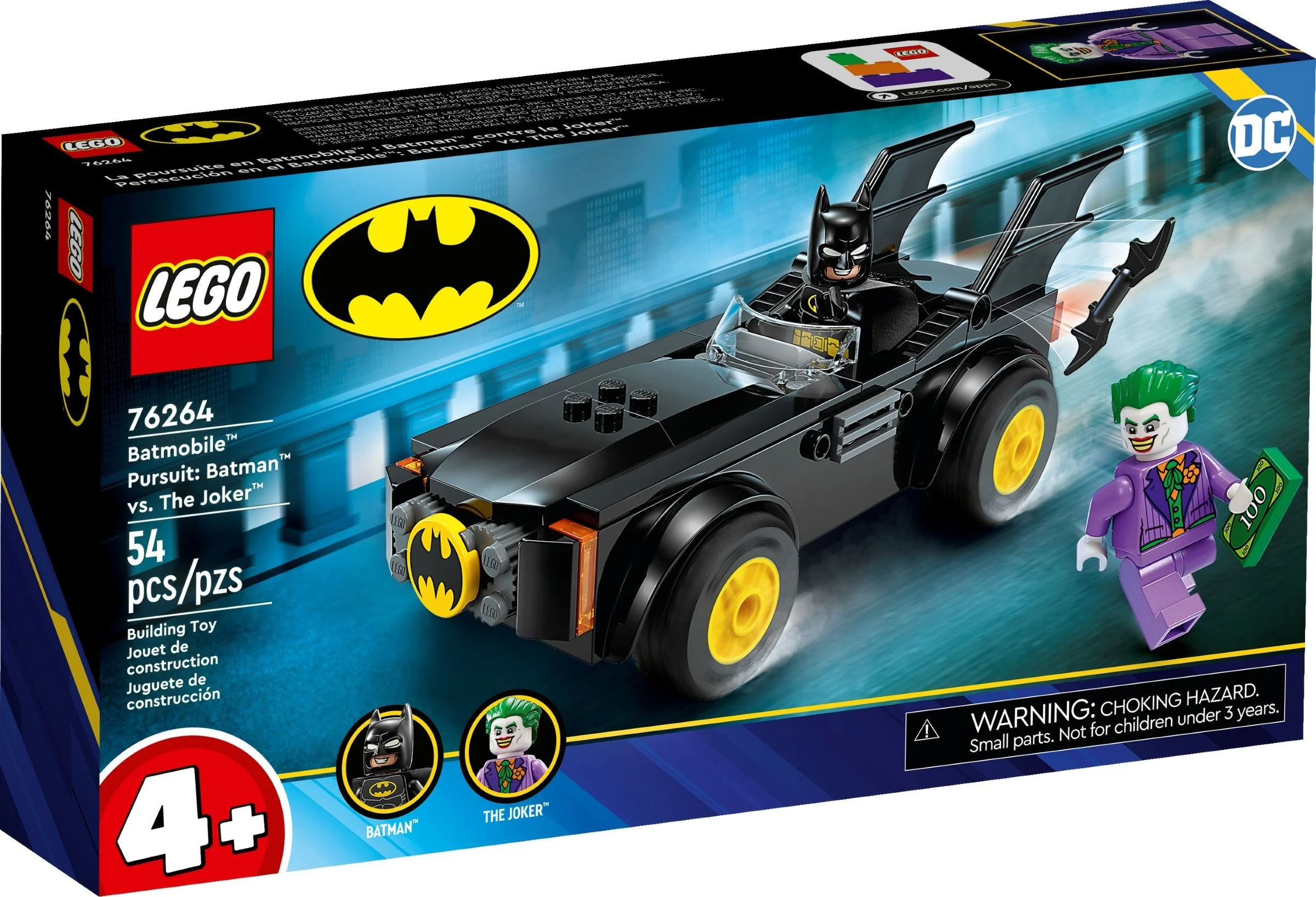 LEGO® 76264 LEGO Super Heroes Batmobil Pogoń: Batman kontra Joker - zdjęcie 2
