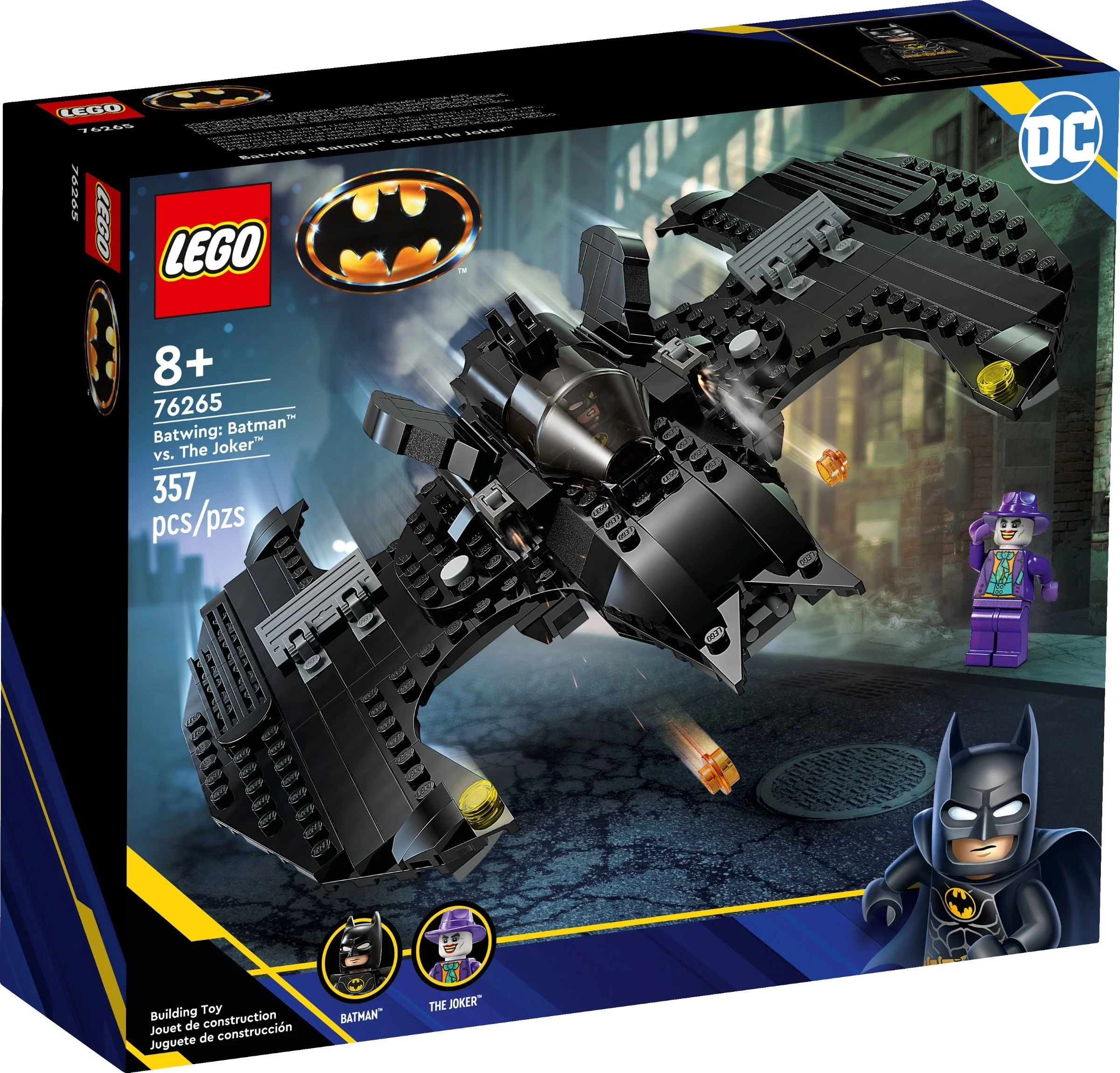LEGO® 76265 Lego DC Heroes Batwing Batman kontra Joker pojazd samolot - zdjęcie 2