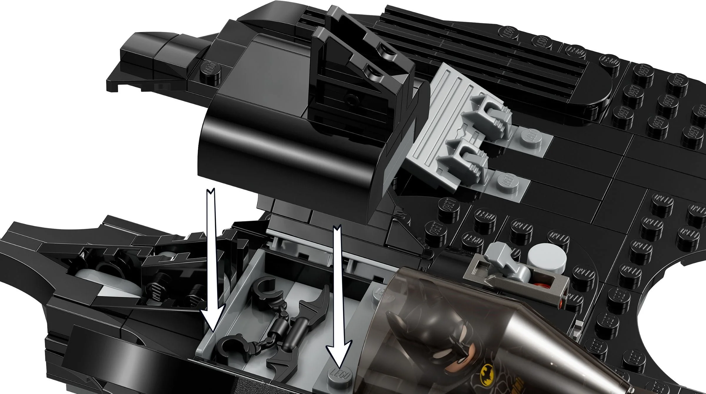 LEGO® 76265 Lego DC Heroes Batwing Batman kontra Joker pojazd samolot - zdjęcie 6