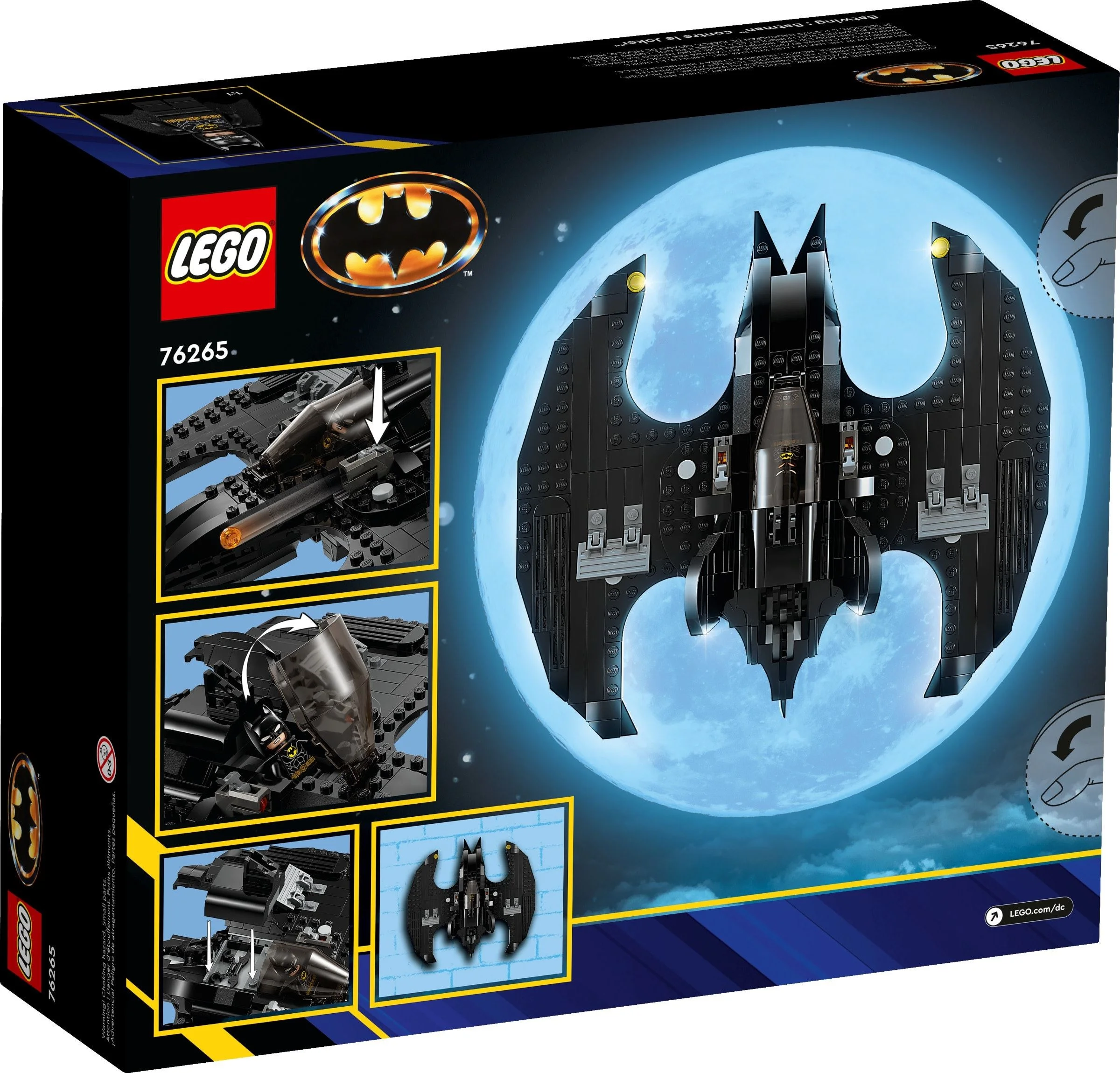 LEGO® 76265 Lego DC Heroes Batwing Batman kontra Joker pojazd samolot - zdjęcie 7