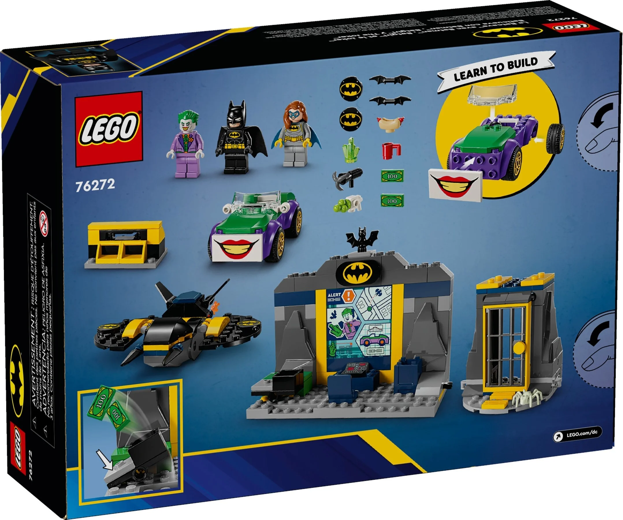 LEGO® 76272 Jaskinia Batmana z Batmanem™, Batgirl™ I Jokerem™ - zdjęcie 6