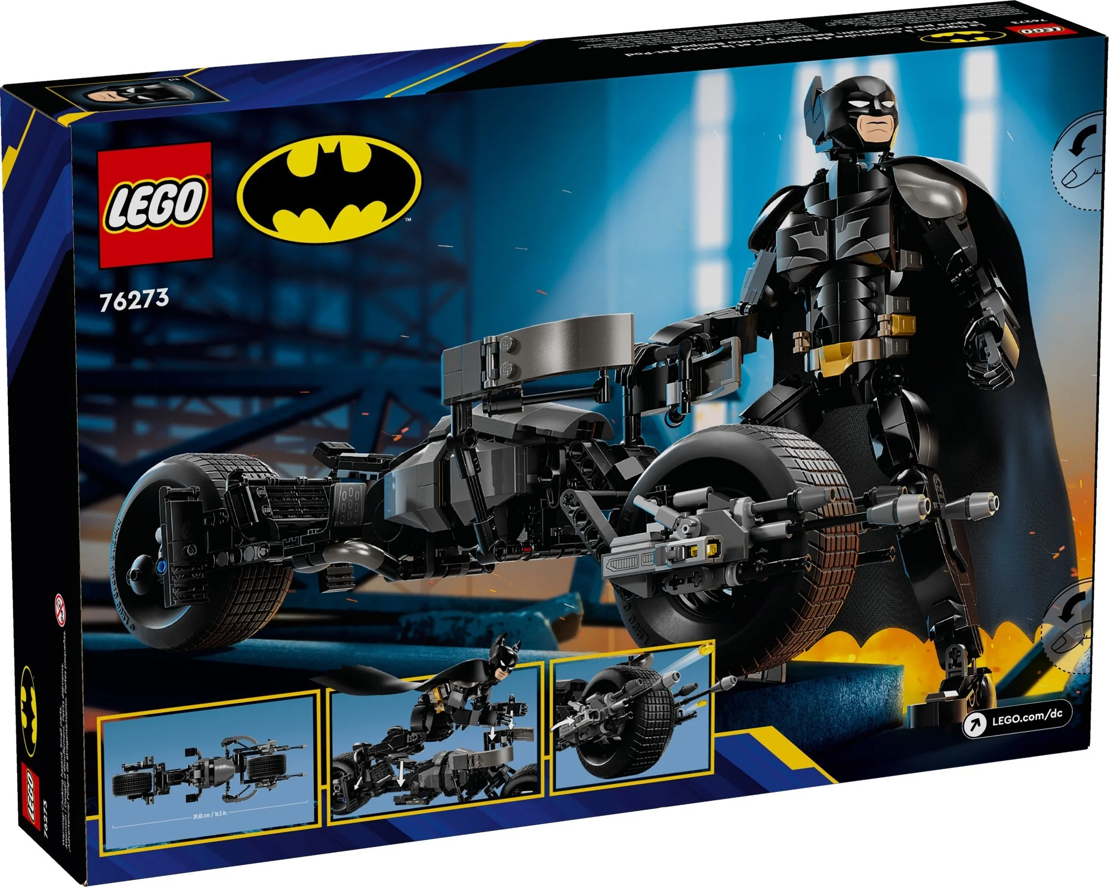 LEGO® 76273 Figurka Batmana do zbudowania i batcykl - zdjęcie 5