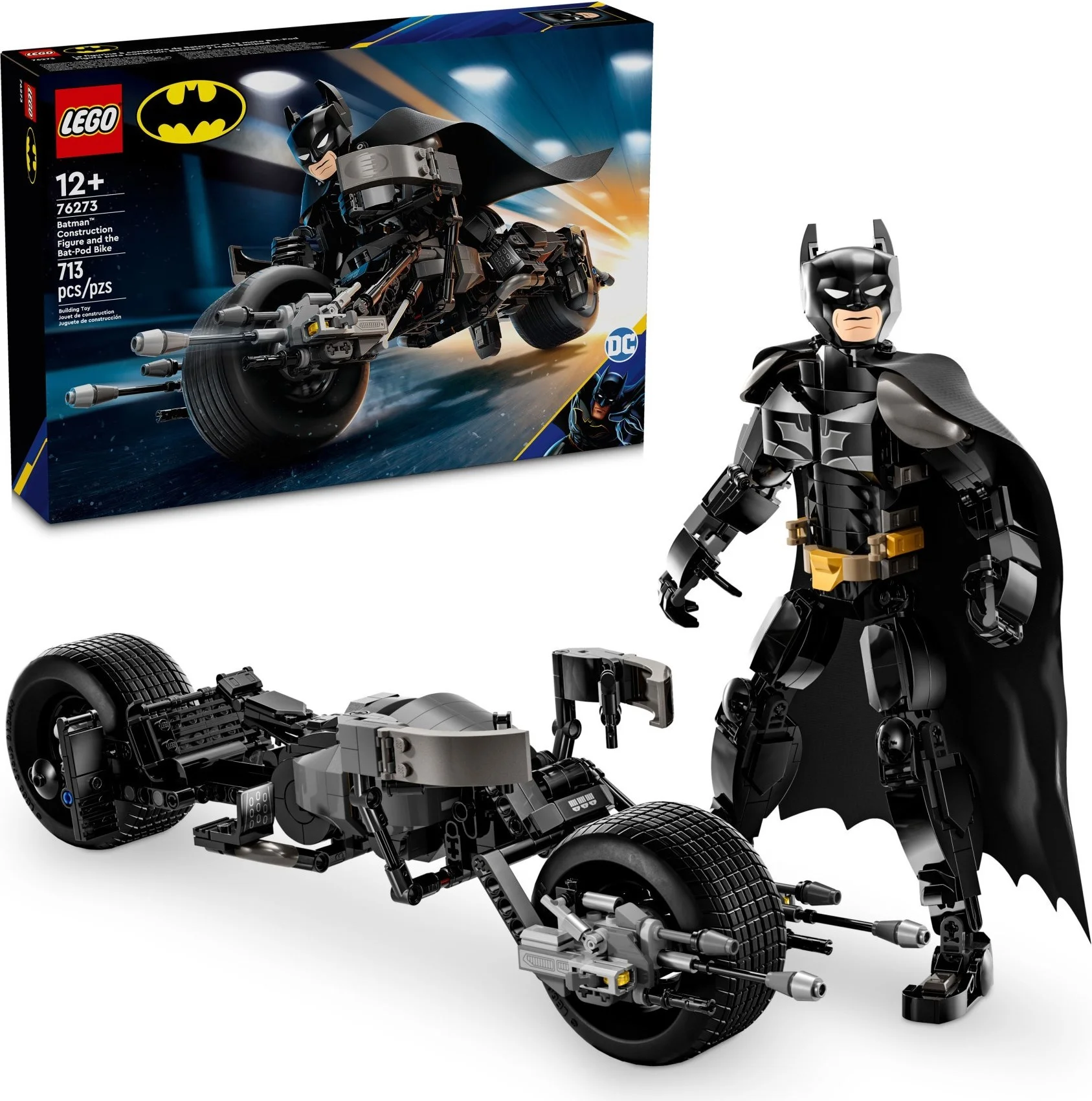 LEGO® 76273 Figurka Batmana do zbudowania i batcykl - zdjęcie 6
