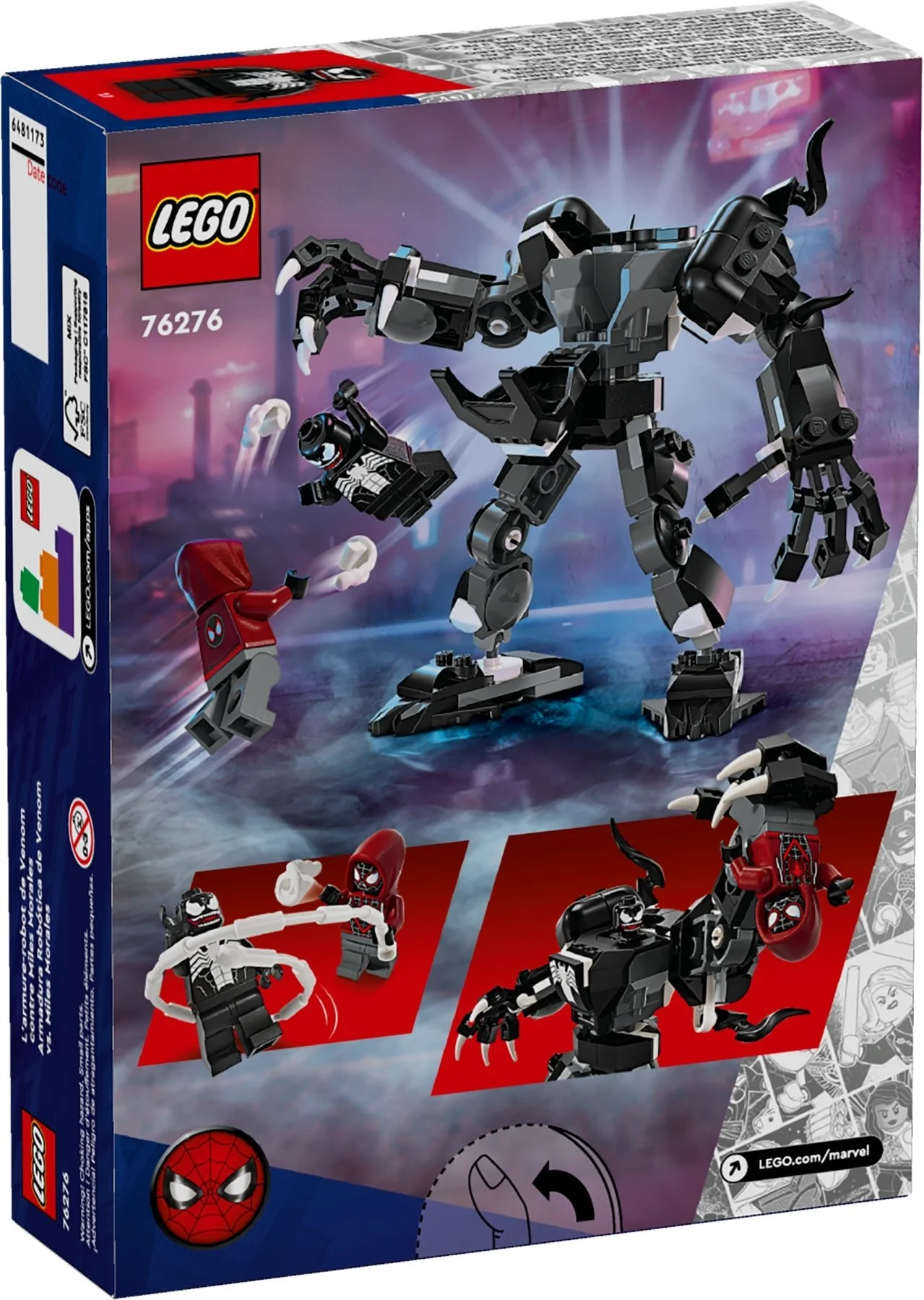 LEGO® 76276 Mechaniczna Zbroja Venoma Vs. Miles Morales - zdjęcie 5