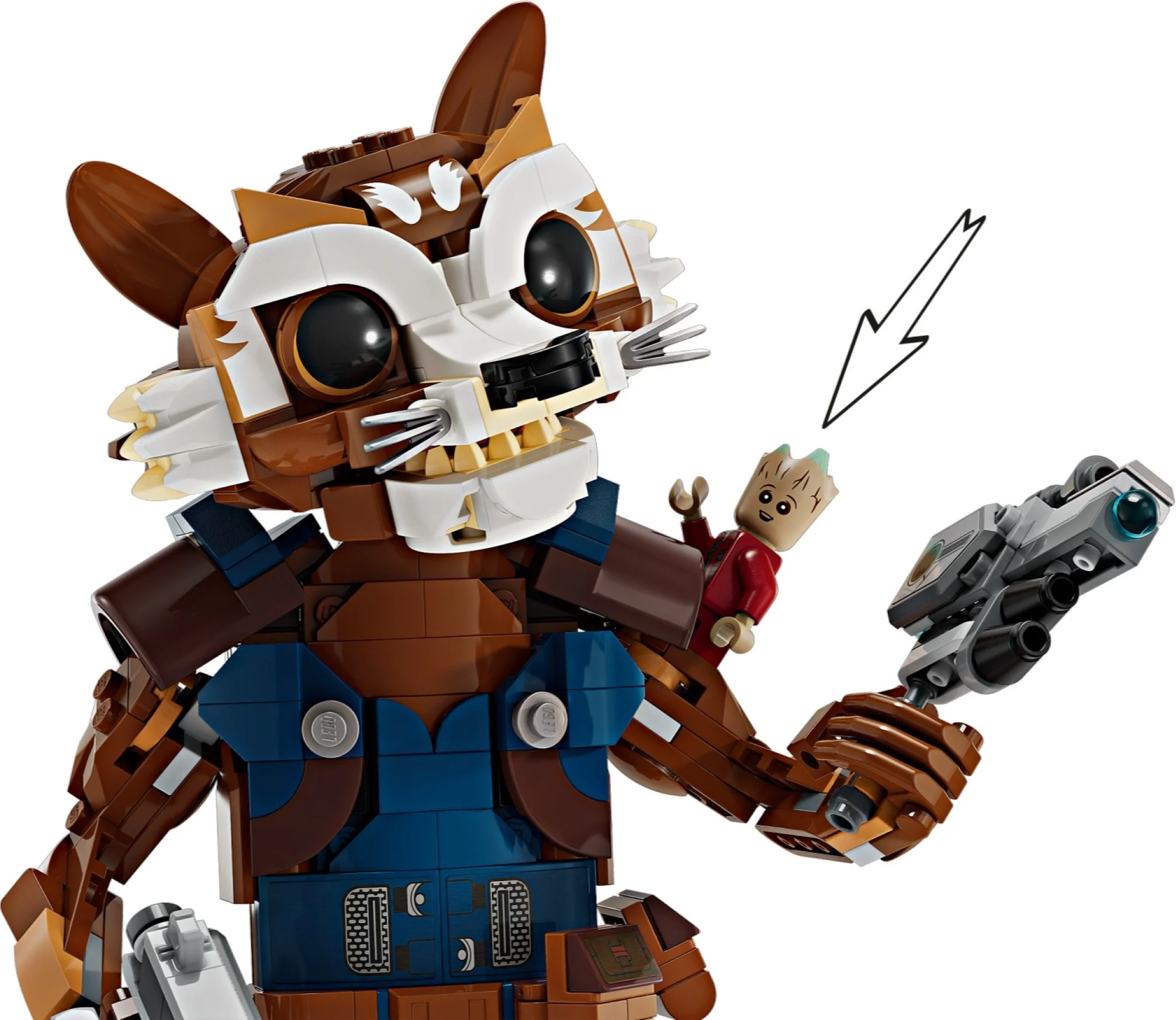 LEGO® 76282 Figurka Rocketa - zdjęcie 4