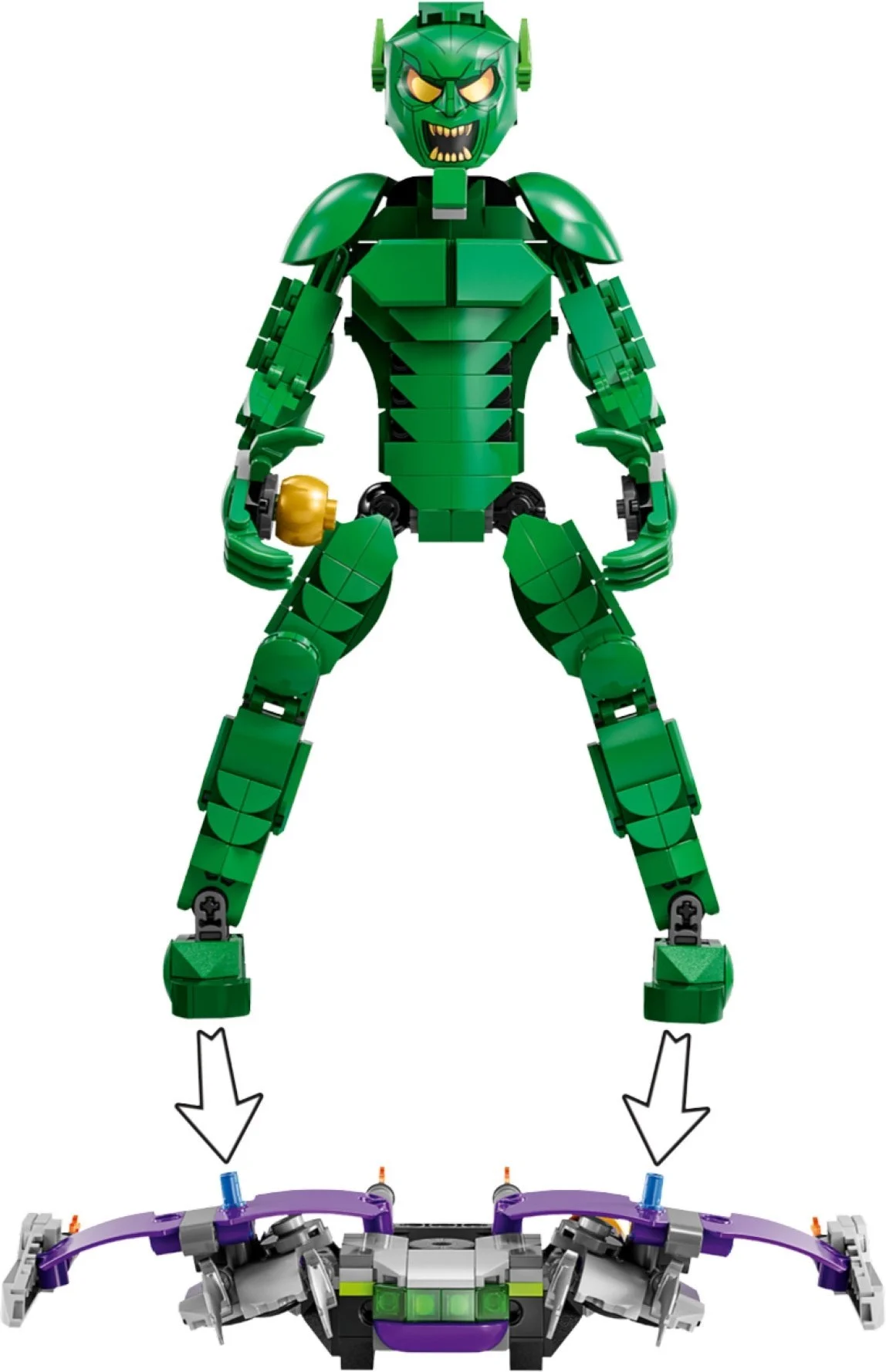 LEGO® 76284 Figurka Zielonego Goblina - zdjęcie 3