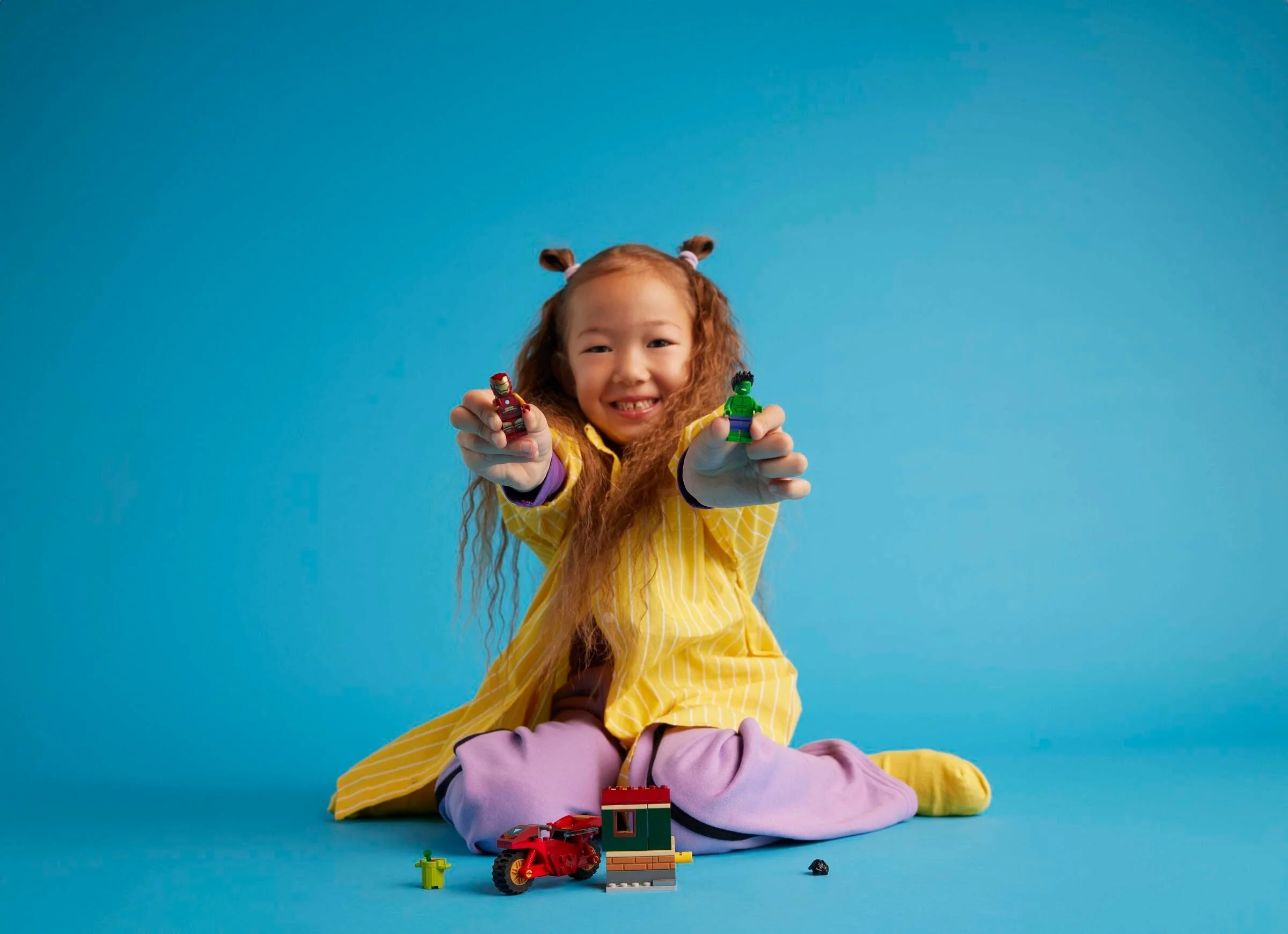 LEGO® 76287 LEGO Super Heroes Iron Man z motocyklem i Hulk - zdjęcie 6