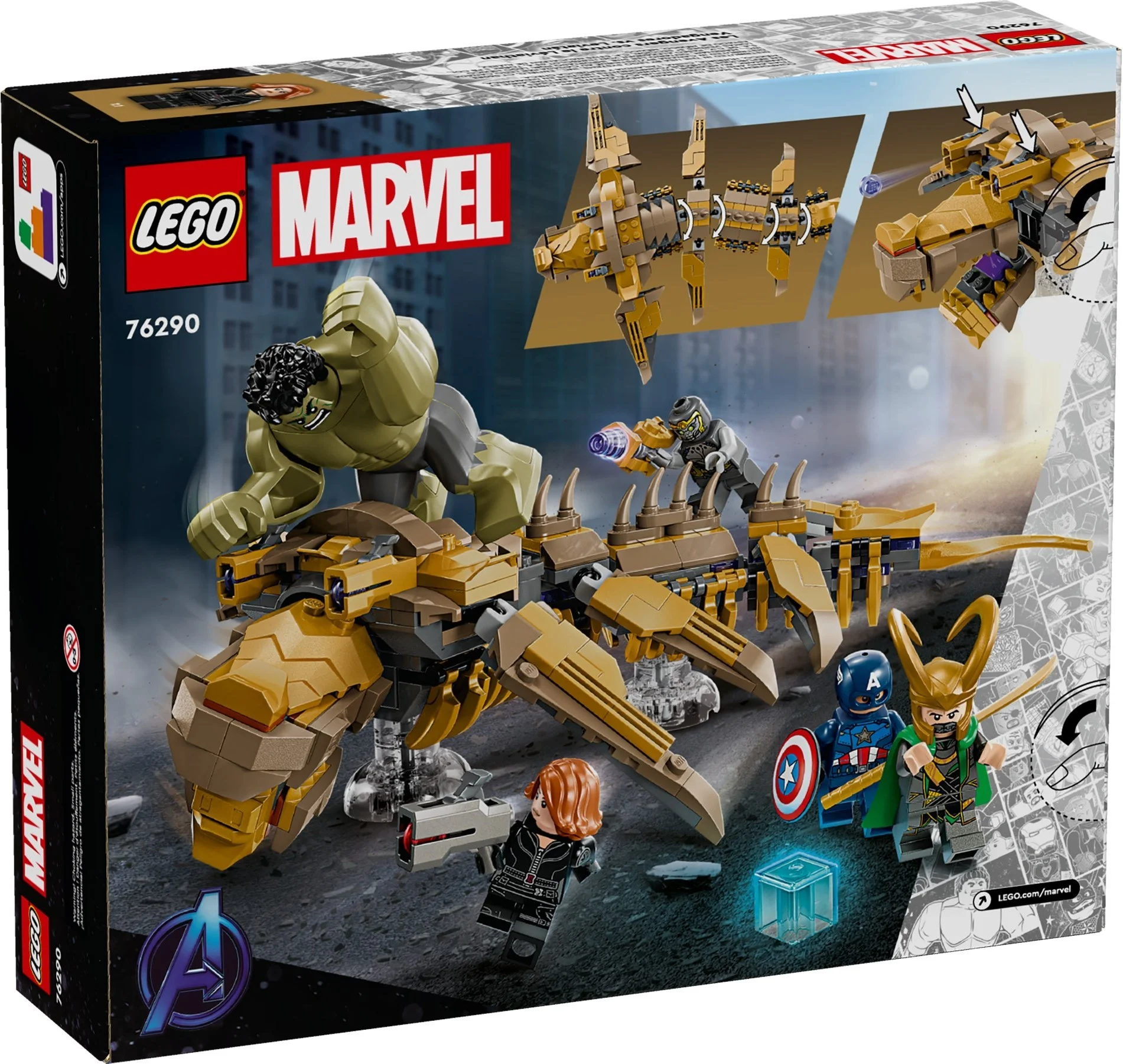 LEGO® 76290 LEGO Super Heroes Avengers kontra Lewiatan - zdjęcie 3