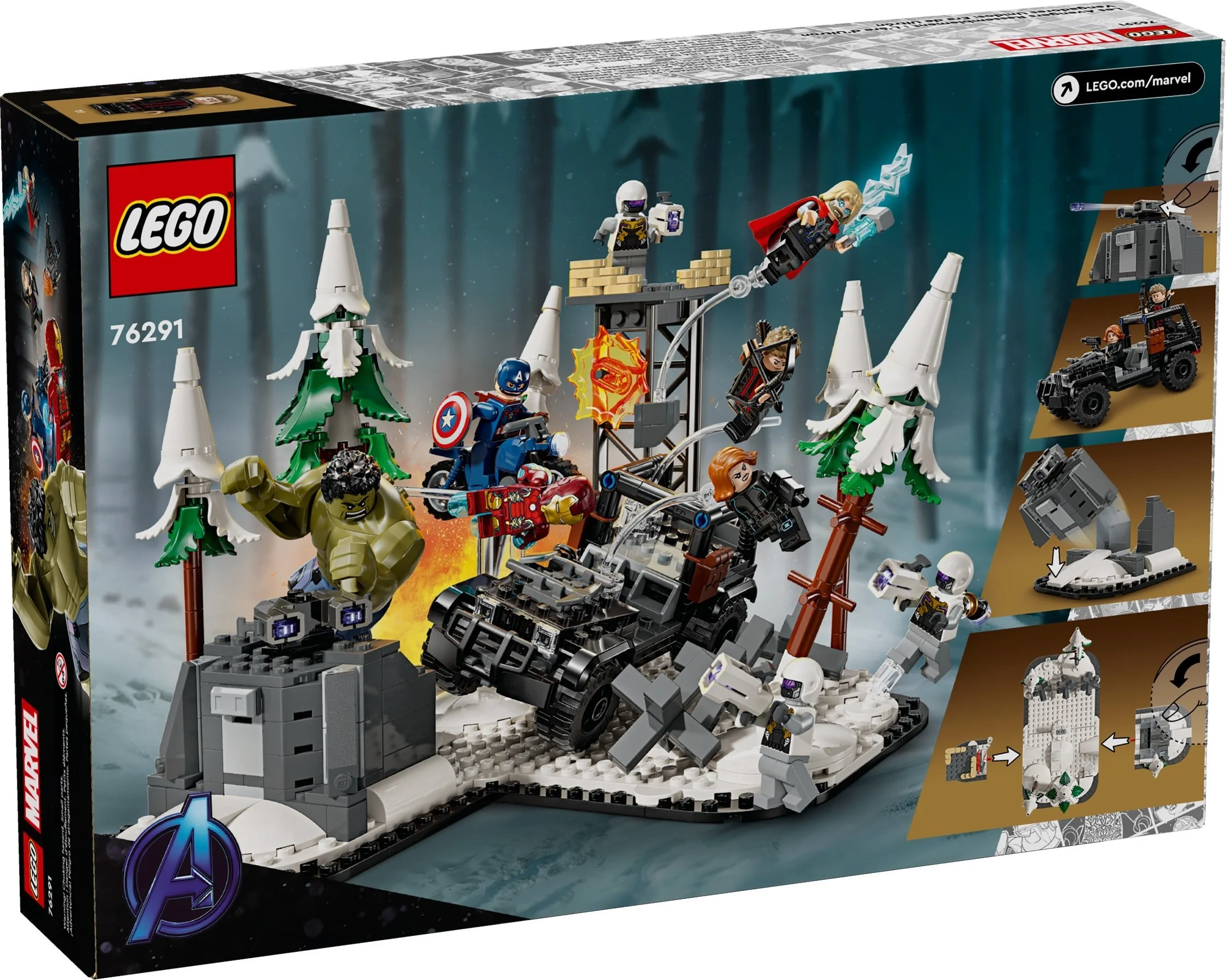 LEGO® 76291 LEGO Super Heroes Avengers: Czas Ultrona - zdjęcie 3