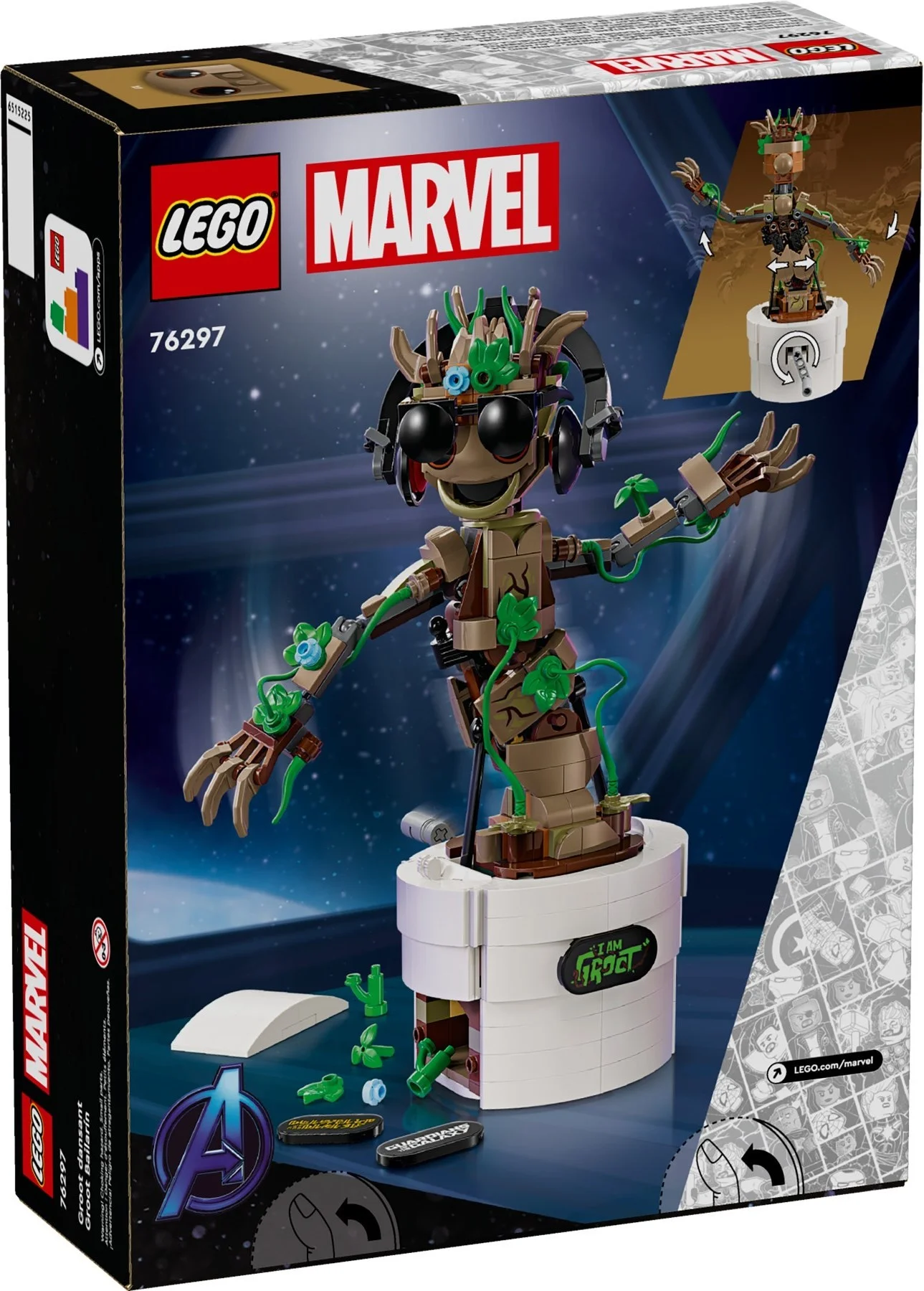 LEGO® 76297 LEGO Super Heroes Tańczący Groot - zdjęcie 3