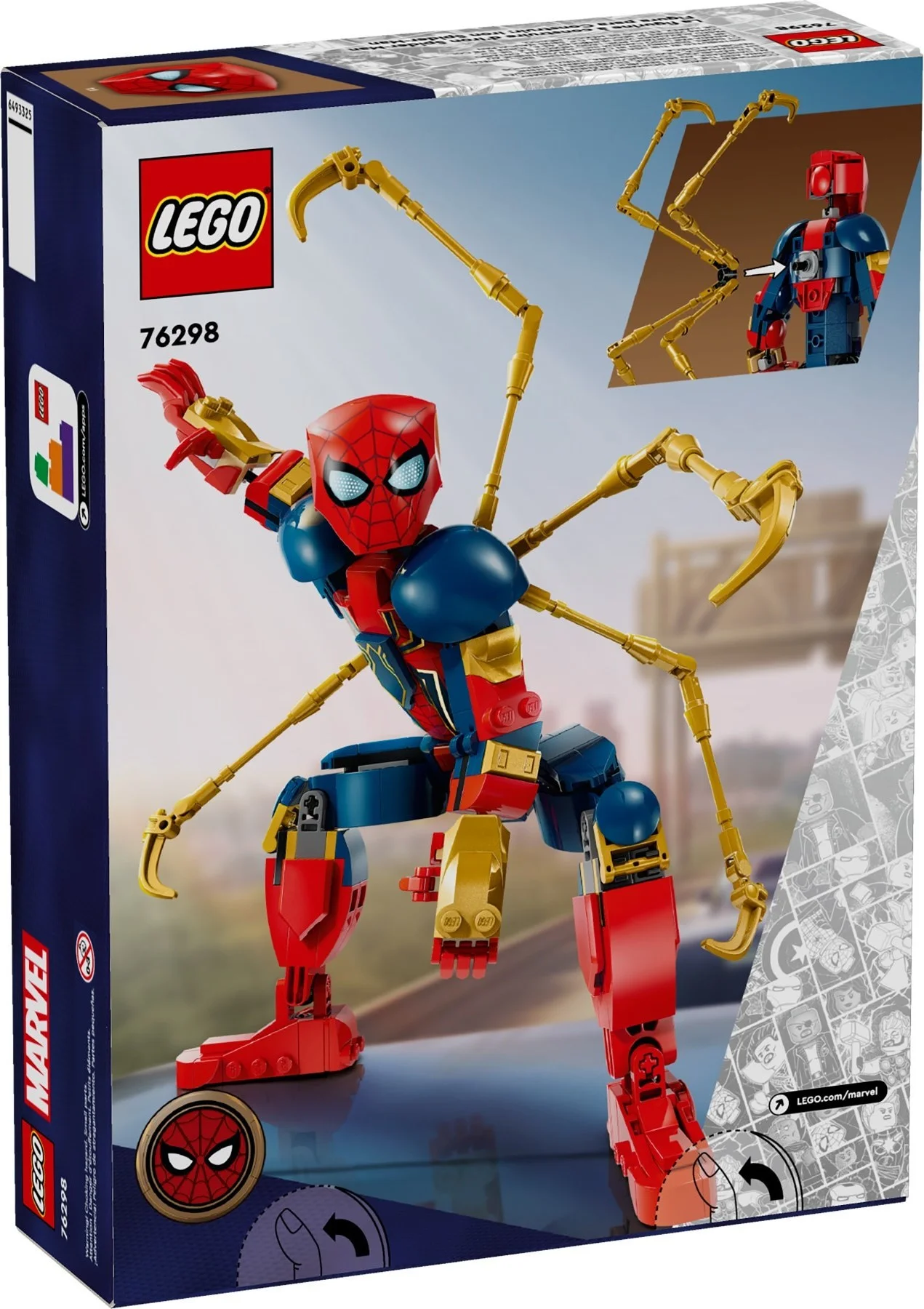 LEGO® 76298 LEGO Super Heroes Figurka Iron Spider-Mana - zdjęcie 4