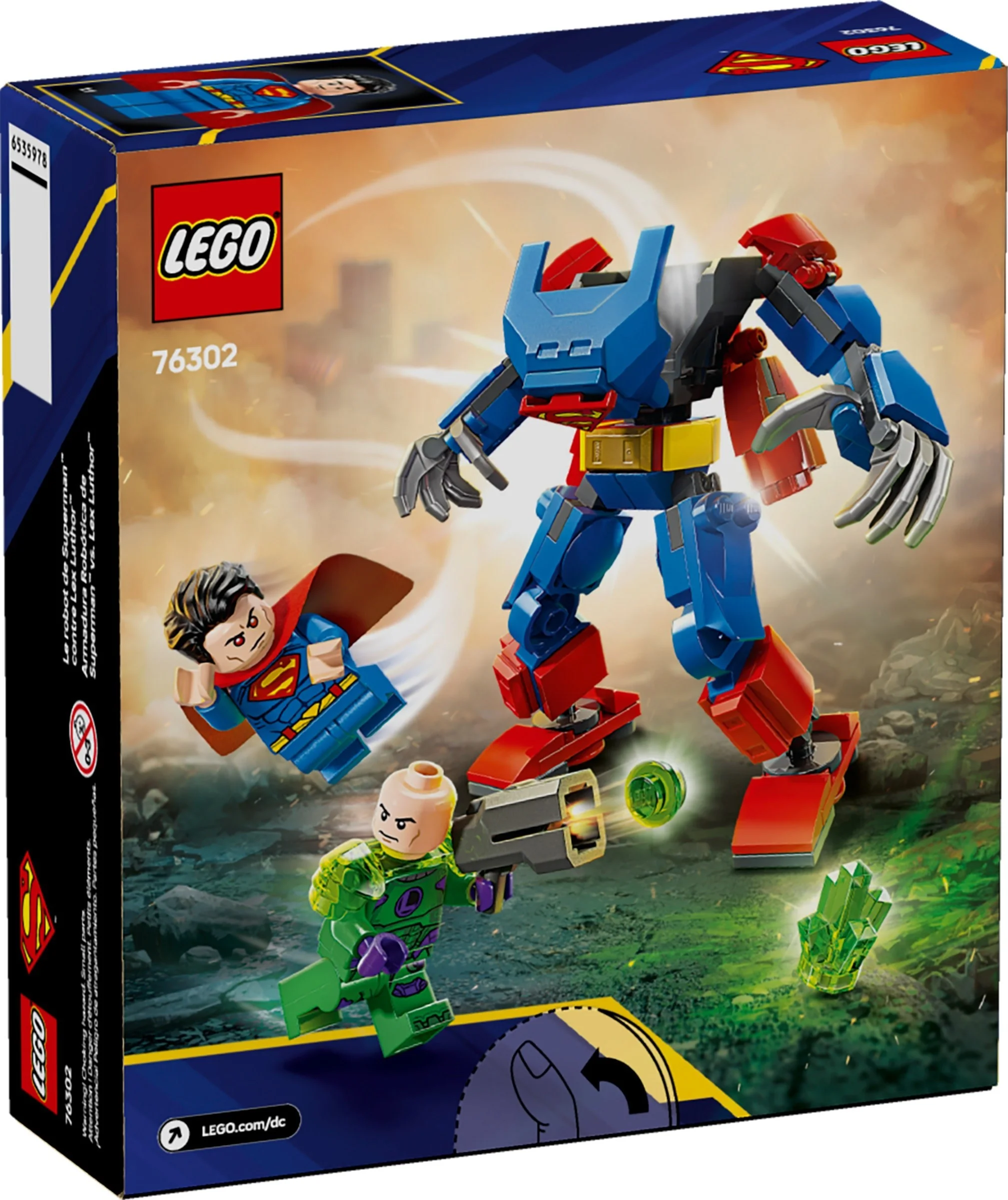 LEGO® 76302 Mech Supermana™ kontra Lex Luthor™ - zdjęcie 2