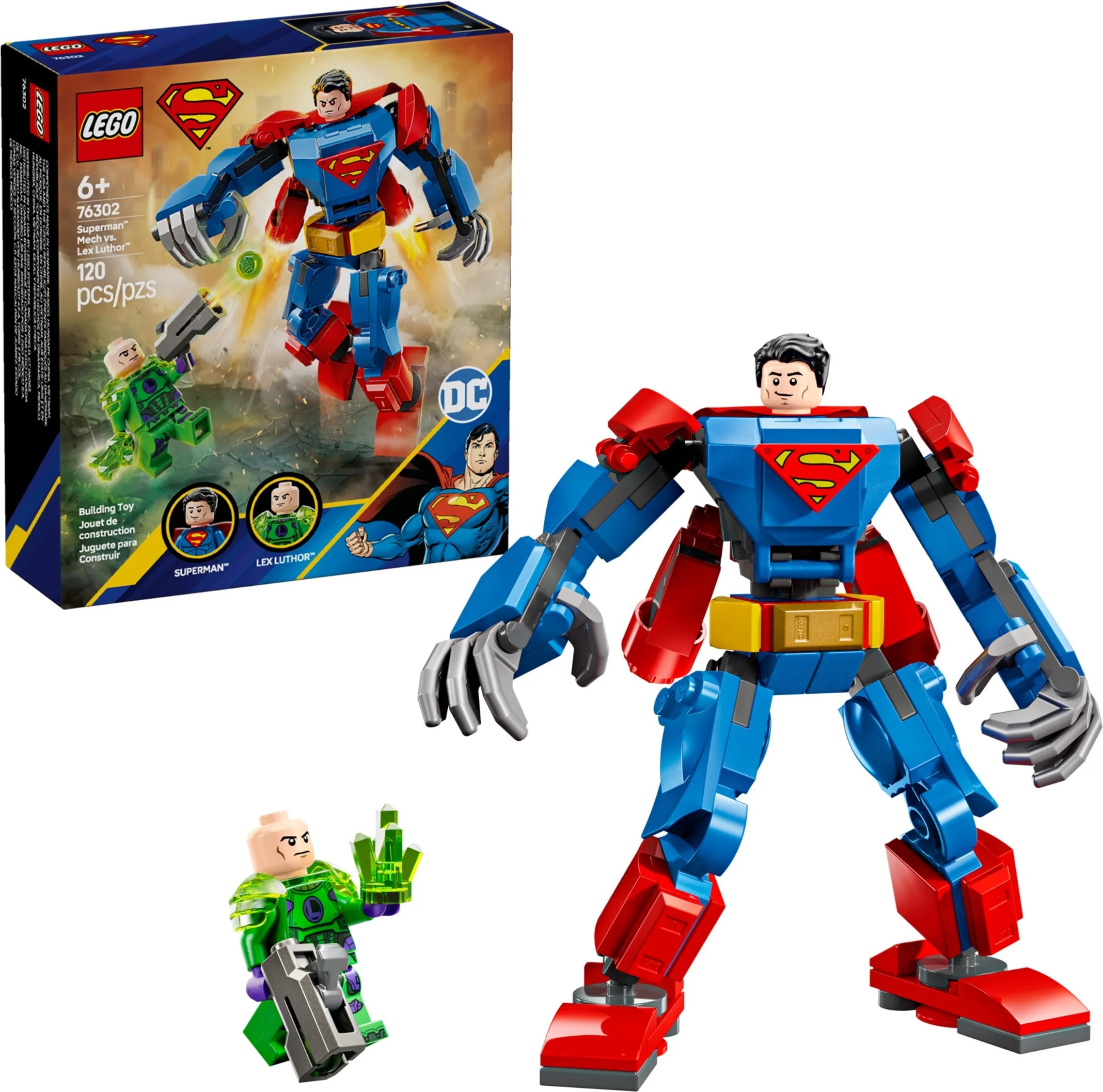 LEGO® 76302 Mech Supermana™ kontra Lex Luthor™ - zdjęcie 3
