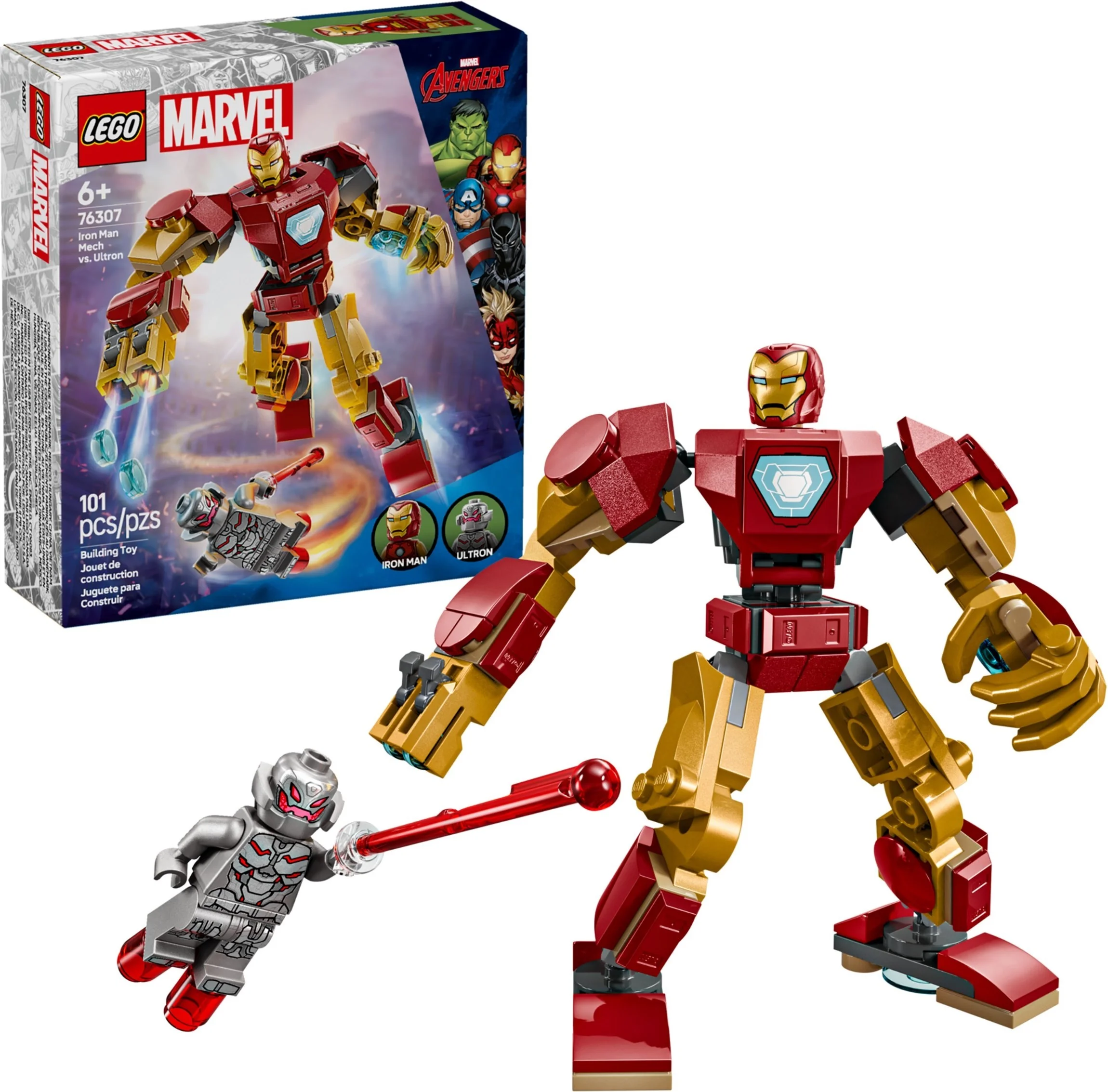 LEGO® 76307 Mech Iron Mana kontra Ultron - zdjęcie 3