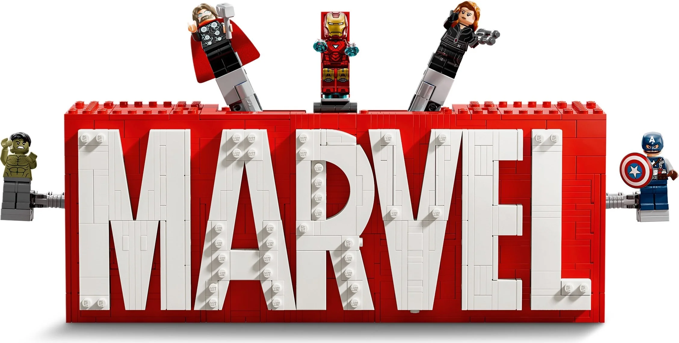LEGO® 76313 Logo MARVEL z minifigurkami - zdjęcie 8