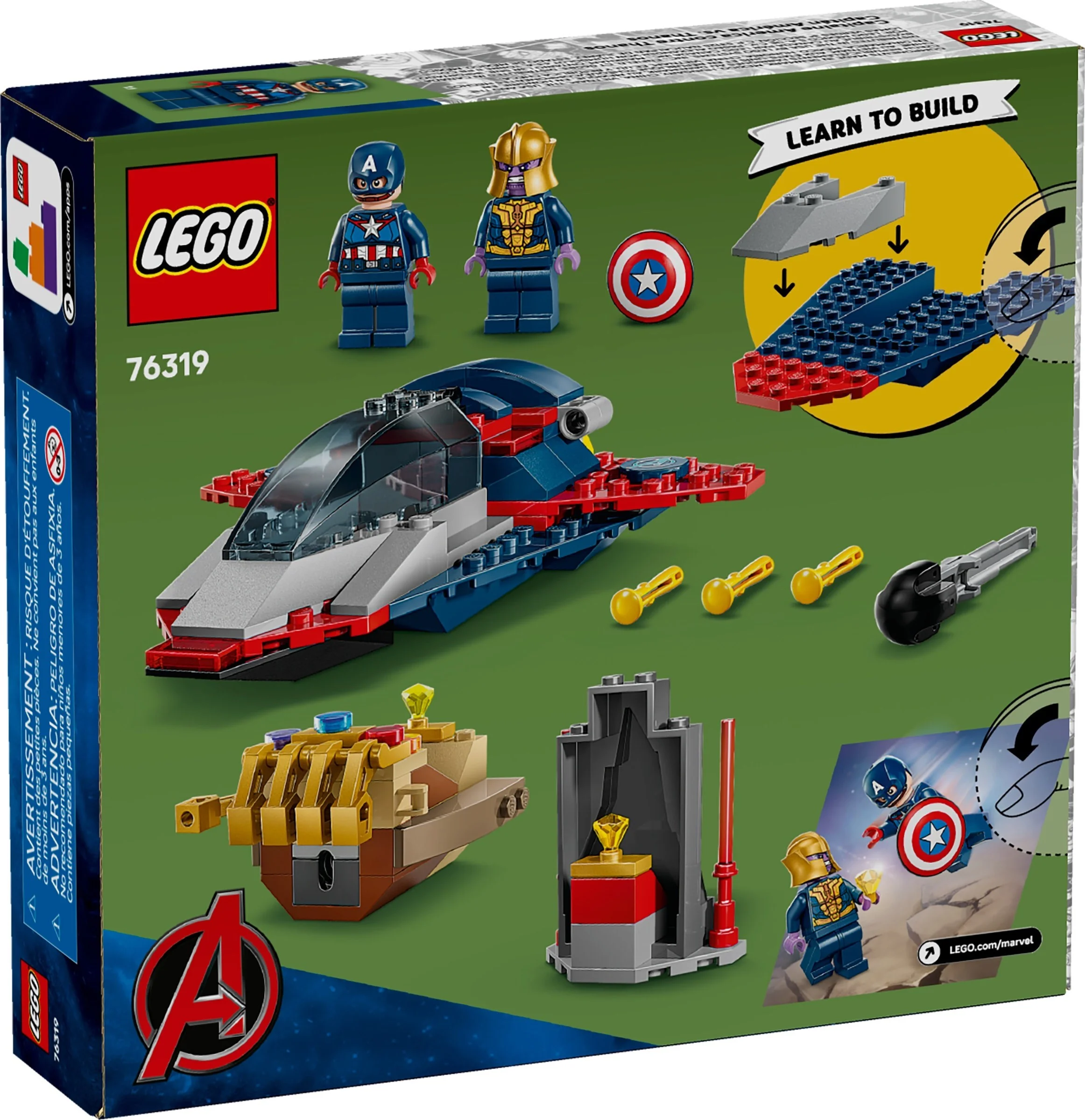 LEGO® 76319 Kapitan Ameryka kontra Thanos - zdjęcie 3