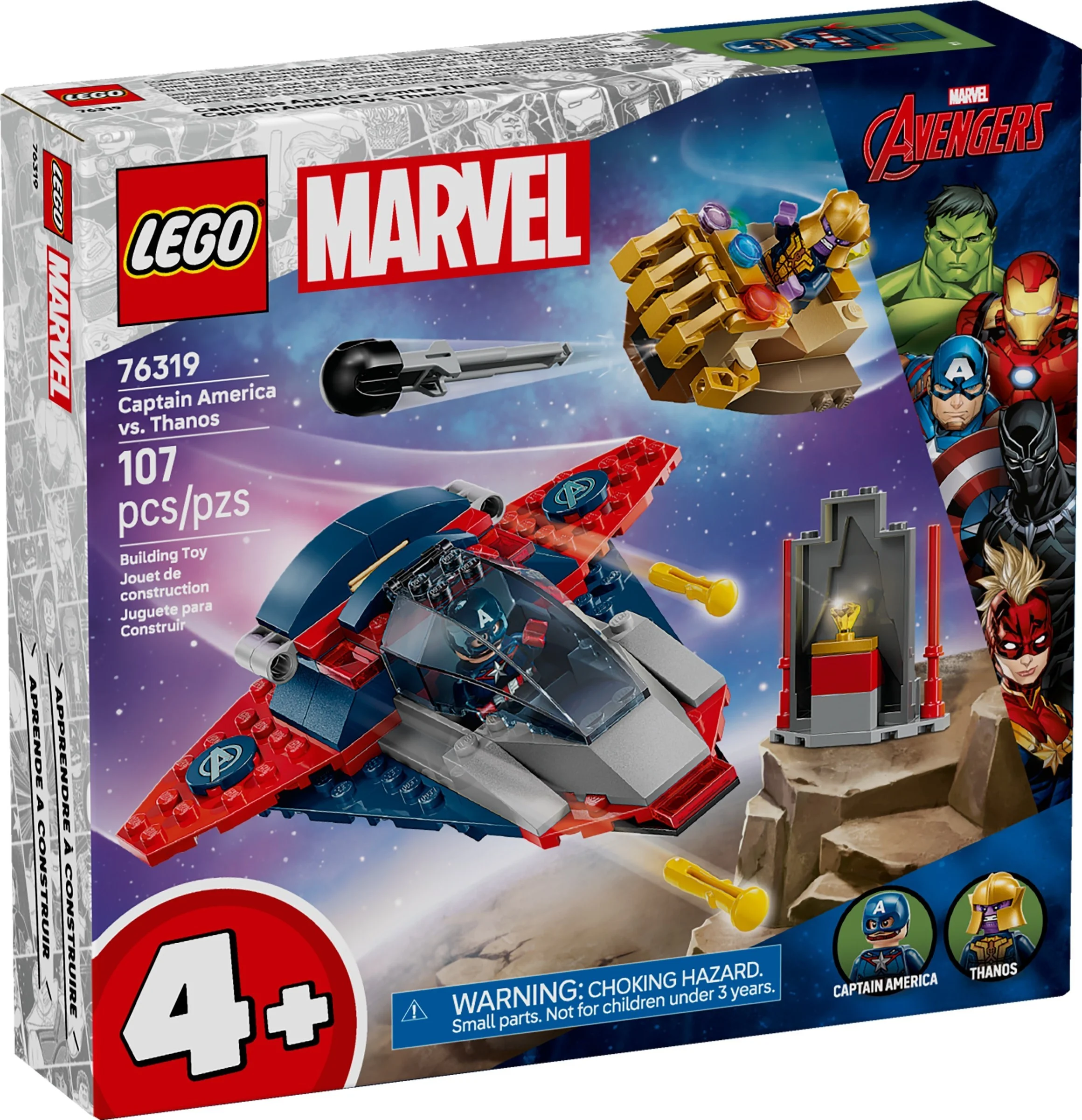 LEGO® 76319 Kapitan Ameryka kontra Thanos - zdjęcie 1