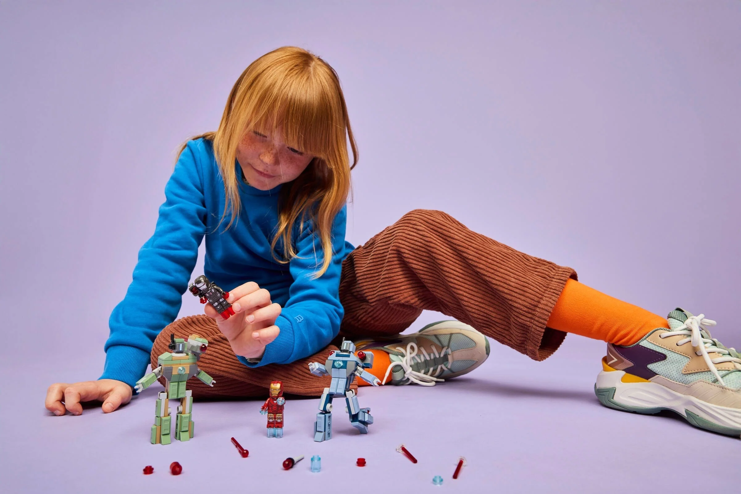 LEGO® 76320 Iron Man i War Machine kontra drony Hammera - zdjęcie 5