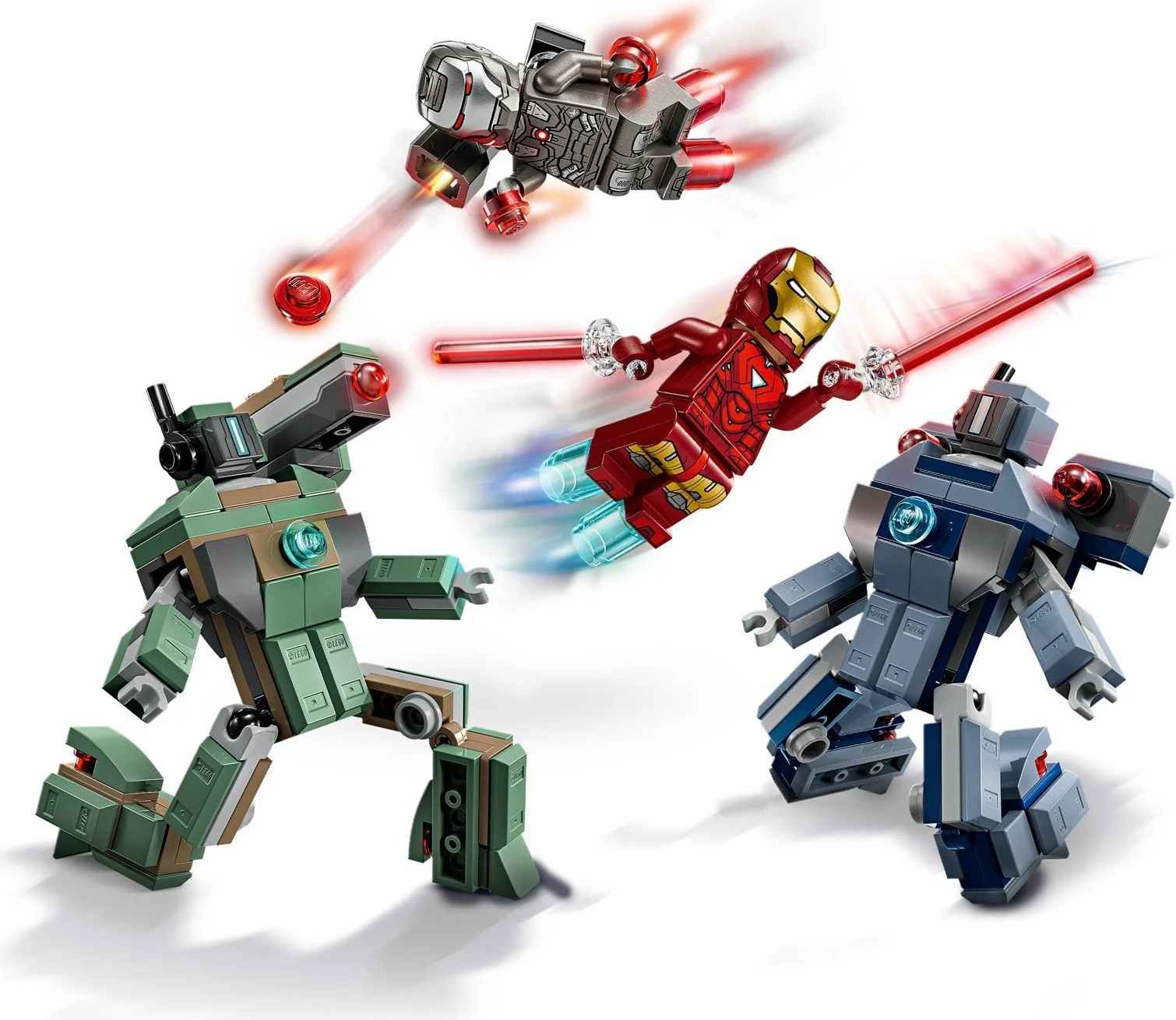 LEGO® 76320 Iron Man i War Machine kontra drony Hammera - zdjęcie 9