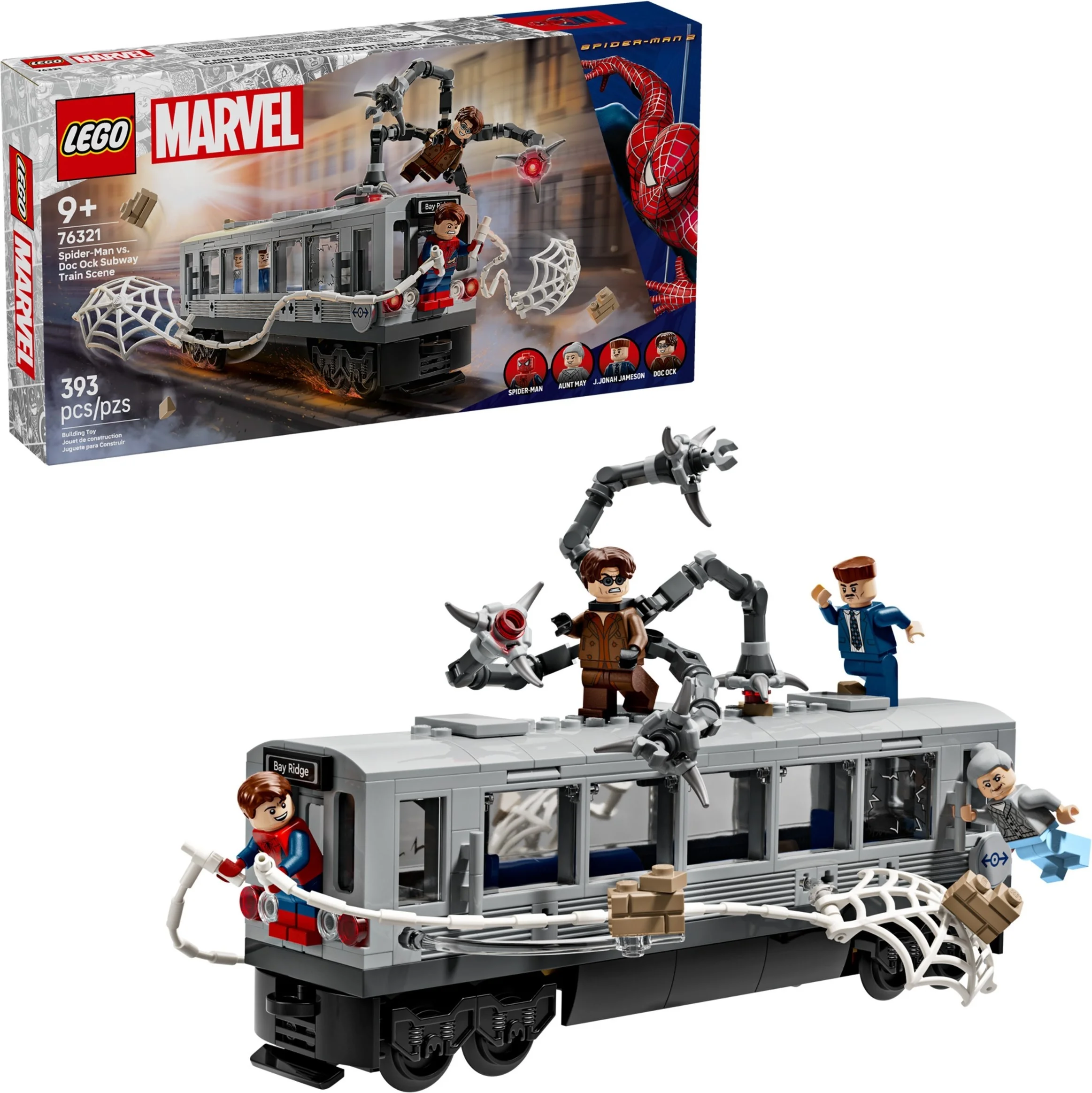 LEGO® 76321 Spider-Man kontra Doc Ock - scena w metrze - zdjęcie 3