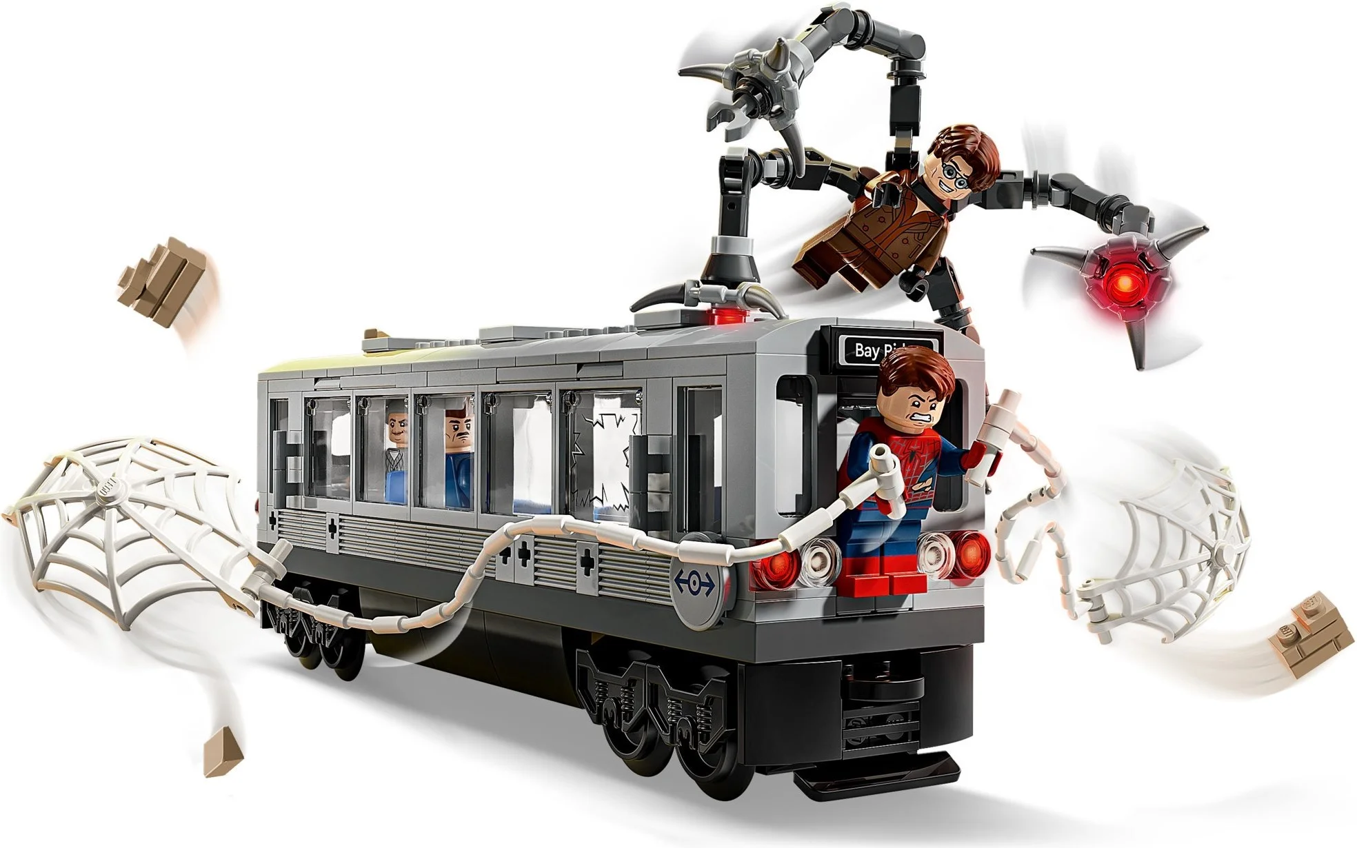 LEGO® 76321 Spider-Man kontra Doc Ock - scena w metrze - zdjęcie 4