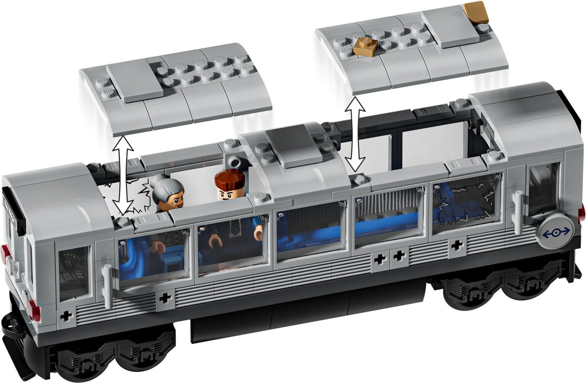 LEGO® 76321 Spider-Man kontra Doc Ock - scena w metrze - zdjęcie 9