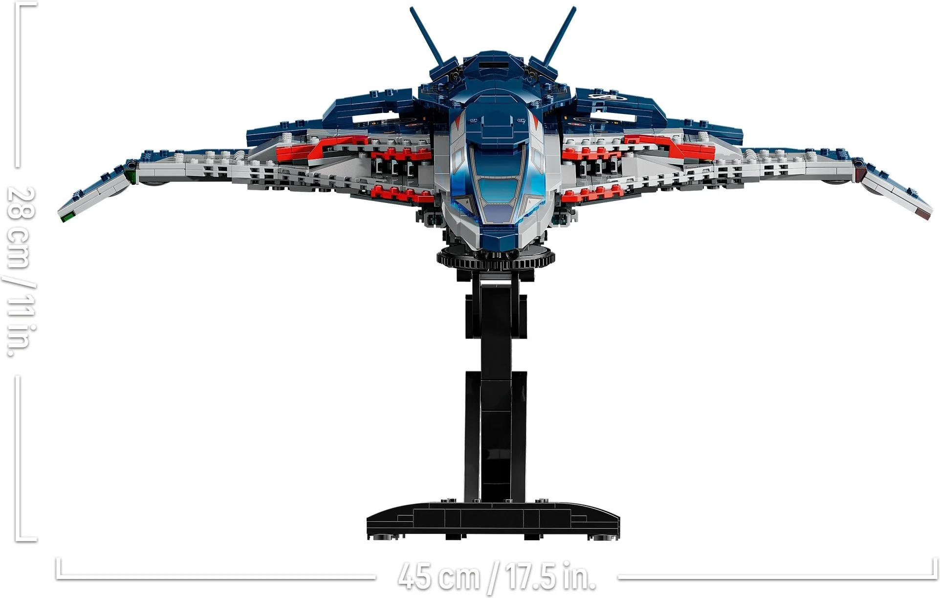 LEGO® 76325 Avengers: Czas Ultrona — Quinjet - zdjęcie 8