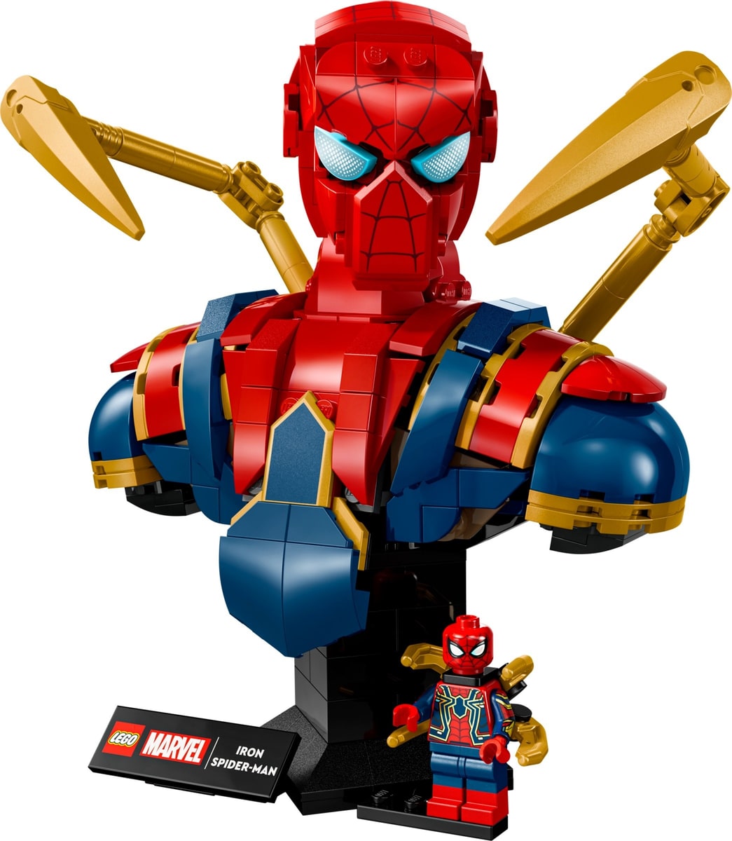 LEGO® 76326 Popiersie Iron Spider-Mana - zdjęcie 4