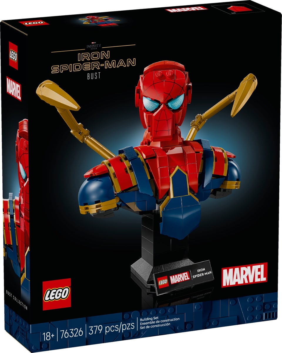 LEGO® 76326 Popiersie Iron Spider-Mana - zdjęcie 6