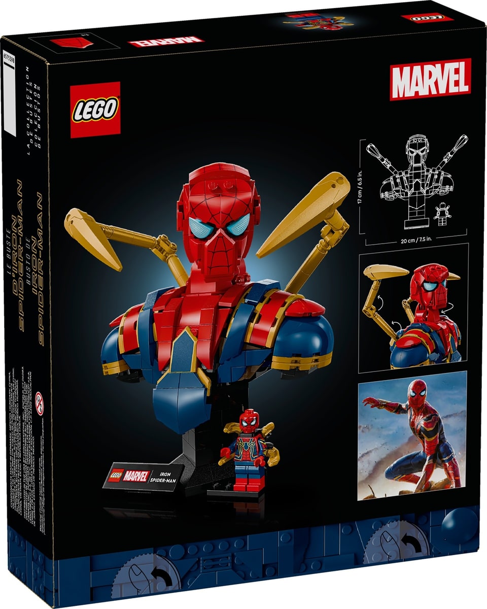 LEGO® 76326 Popiersie Iron Spider-Mana - zdjęcie 8
