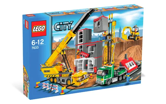 LEGO® 7633 City Plac Budowy Dźwig Koparka - zdjęcie 4