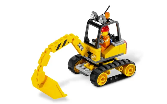 LEGO® 7633 City Plac Budowy Dźwig Koparka - zdjęcie 6