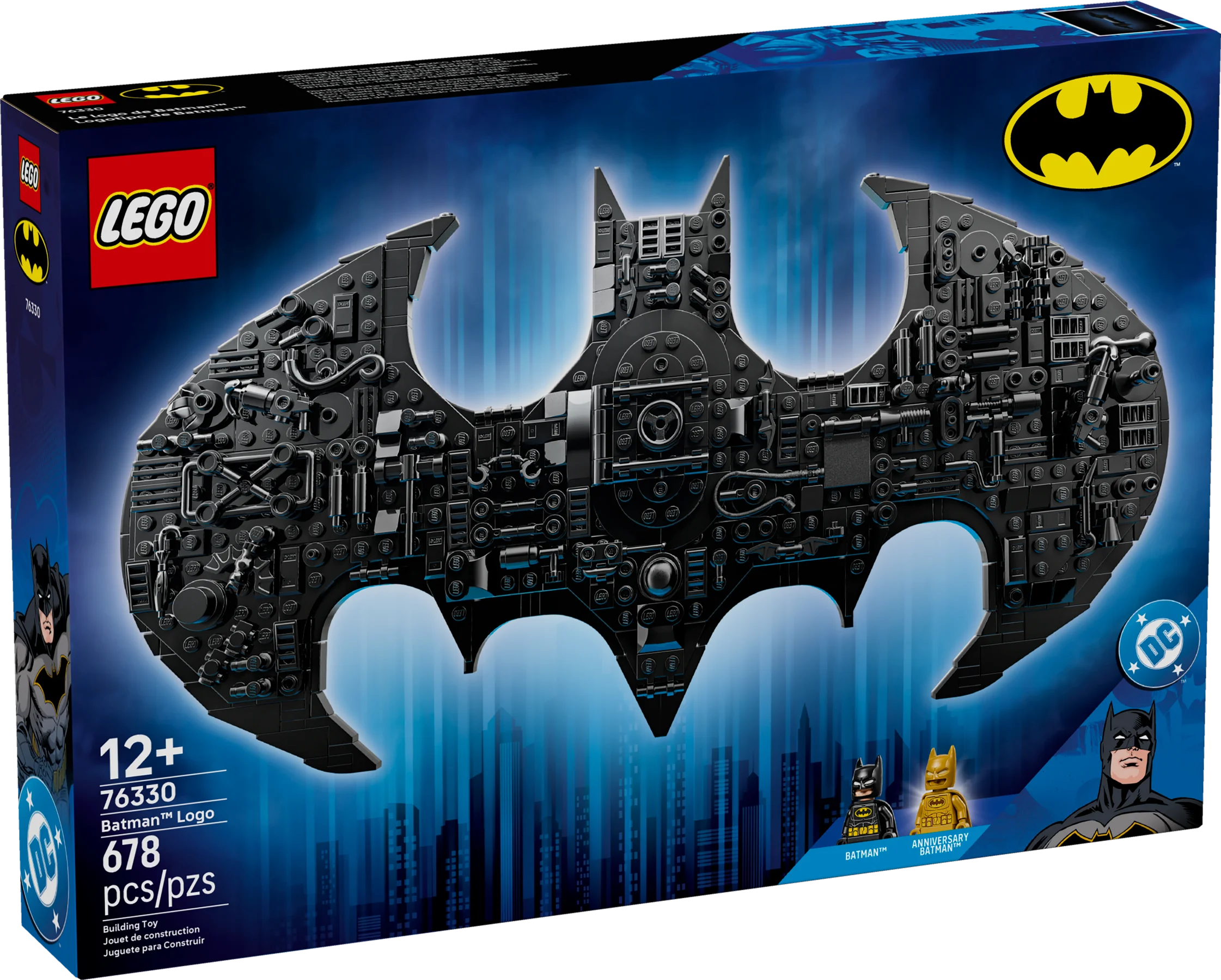 LEGO® 76330 Logo DC Klocki Kolekcjonerskie 678 El