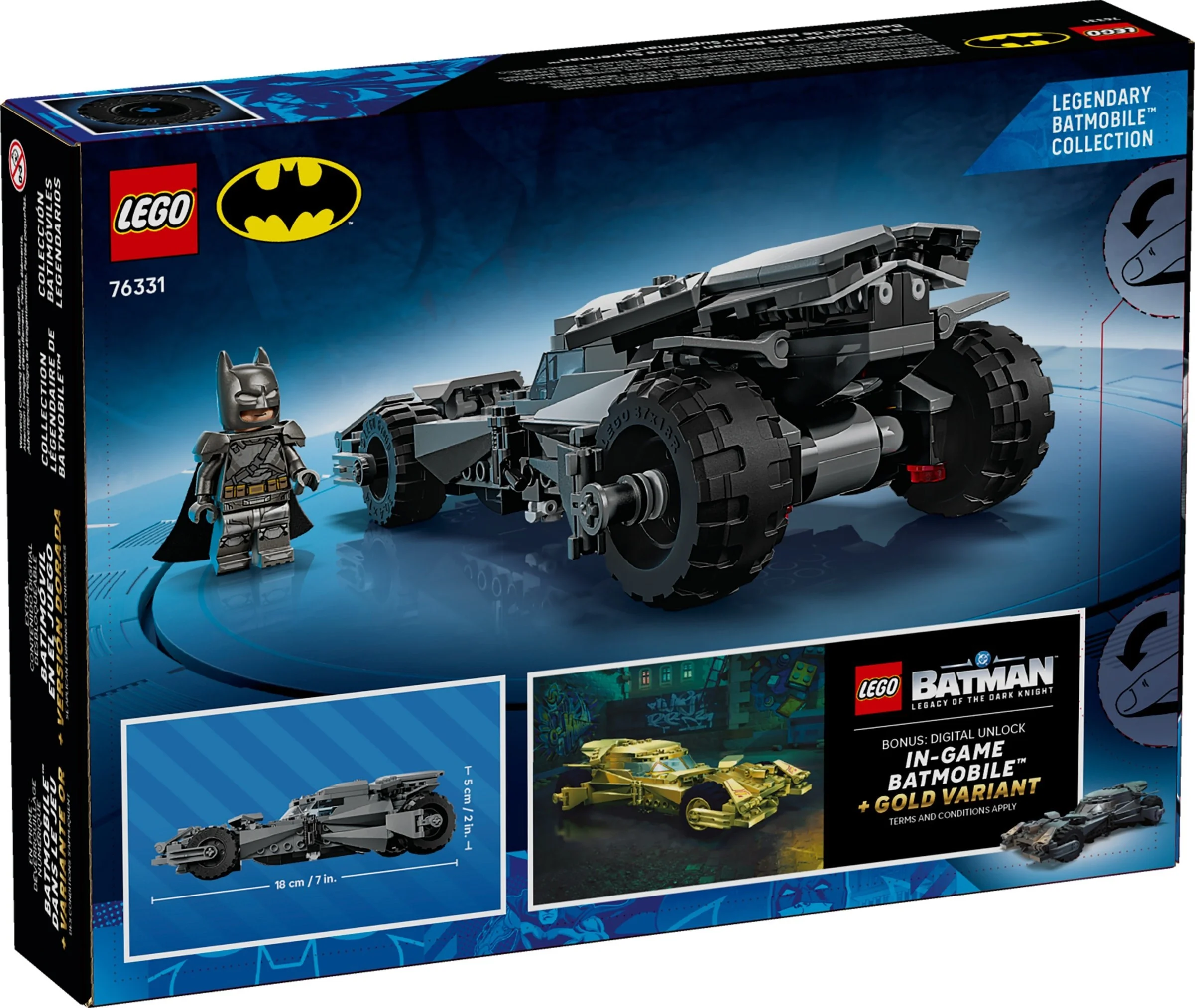 LEGO® 76331 Batmobil™ z filmu Batman v Superman™ - zdjęcie 5