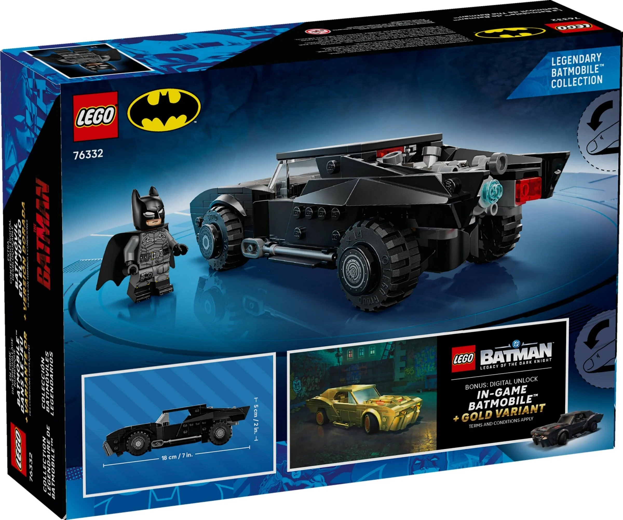 LEGO® 76332 LEGO SUPER HEROES Batmobil z filmu Batman - zdjęcie 6