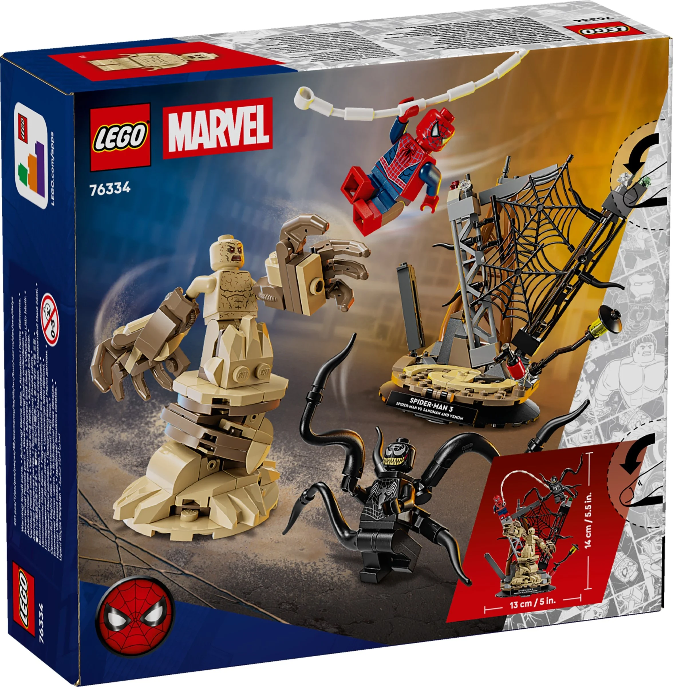 LEGO® 76334 Super Heroes Epicka Bitwa: Spider-man Kontra Sandman - zdjęcie 18