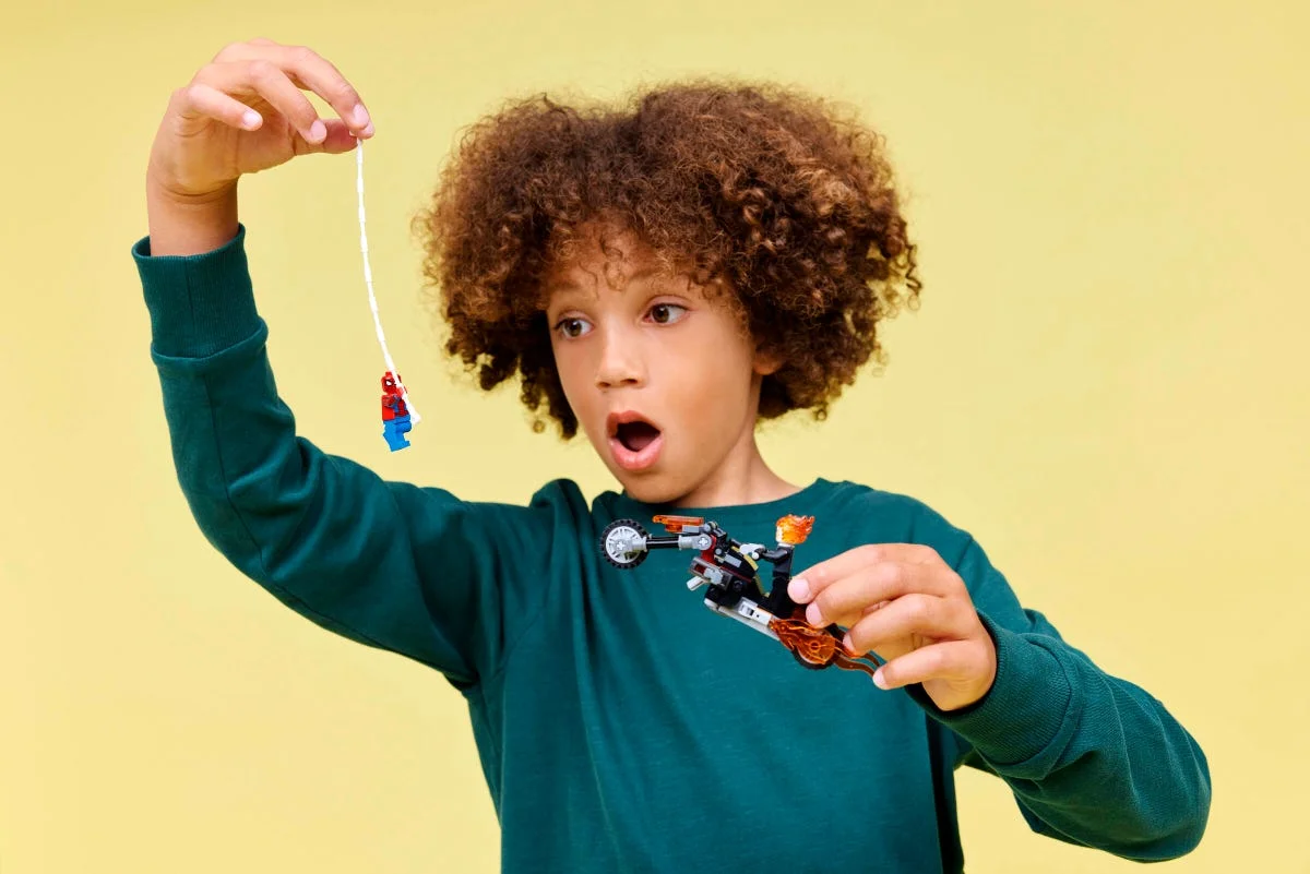 LEGO® 76335 Heroes Spider-man Kontra Ghost Rider na Motocyklu - zdjęcie 2