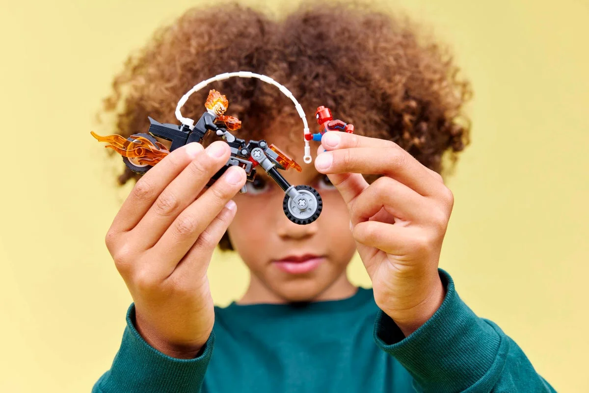 LEGO® 76335 Heroes Spider-man Kontra Ghost Rider na Motocyklu - zdjęcie 3