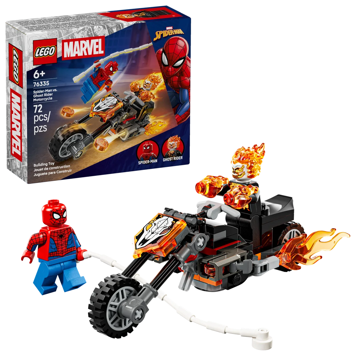 LEGO® 76335 Heroes Spider-man Kontra Ghost Rider na Motocyklu - zdjęcie 13