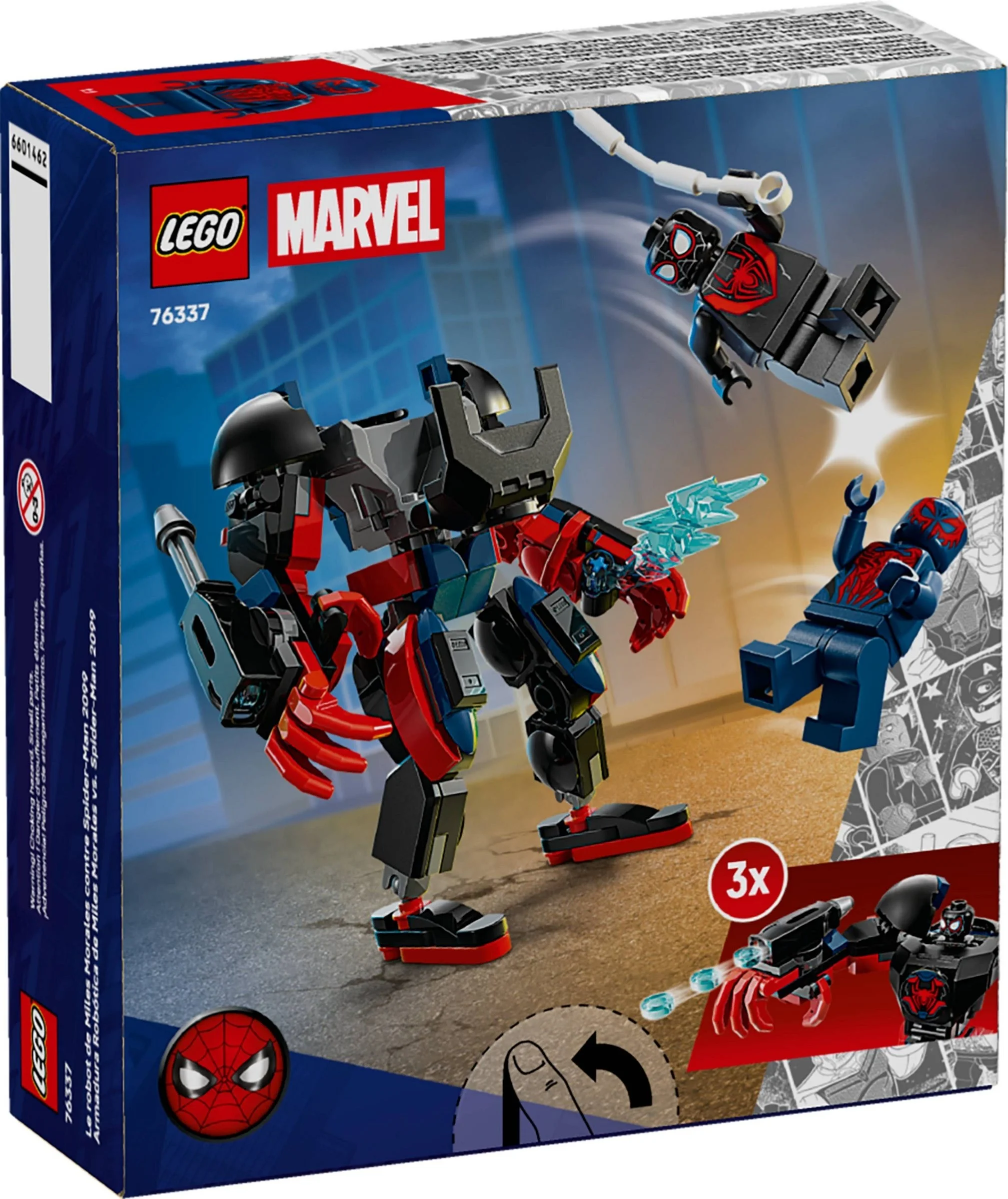 LEGO® 76337 Super Heroes Miles Morales Kontra Spider-man 2099 - zdjęcie 11