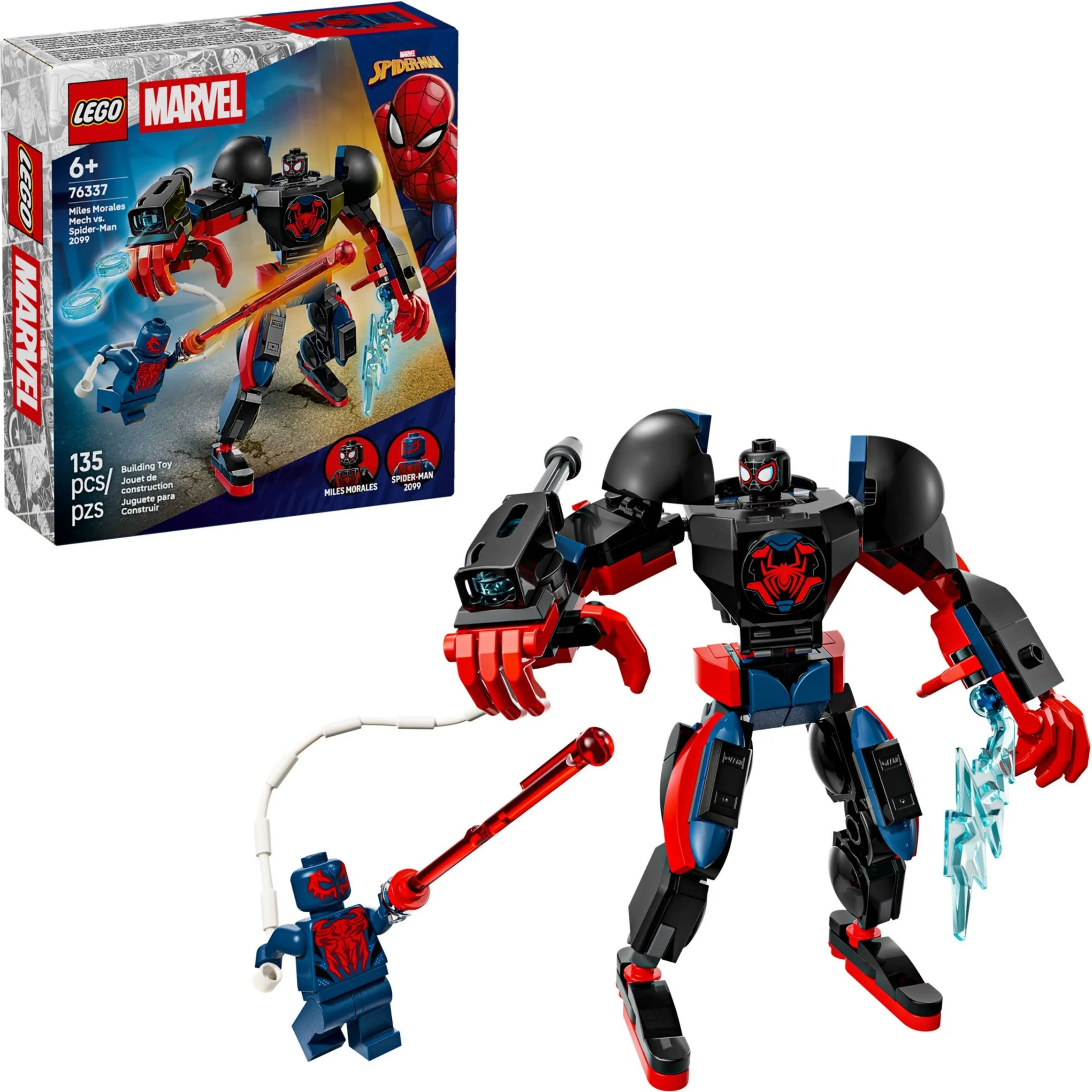LEGO® 76337 Super Heroes Miles Morales Kontra Spider-man 2099 - zdjęcie 14