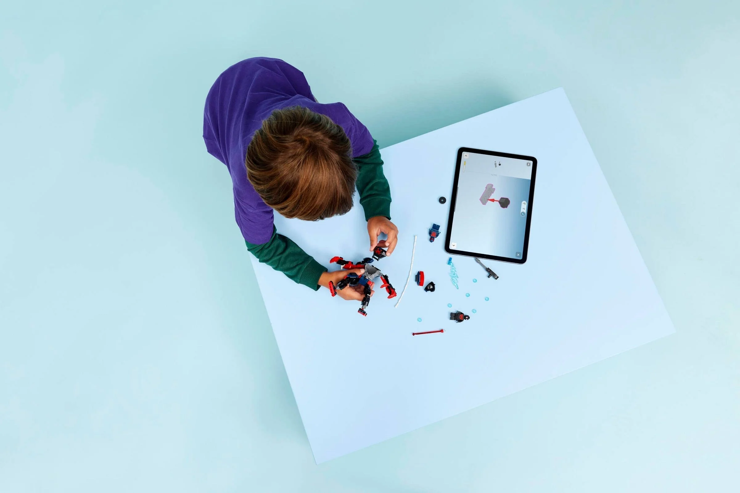 LEGO® 76337 Super Heroes Miles Morales Kontra Spider-man 2099 - zdjęcie 15