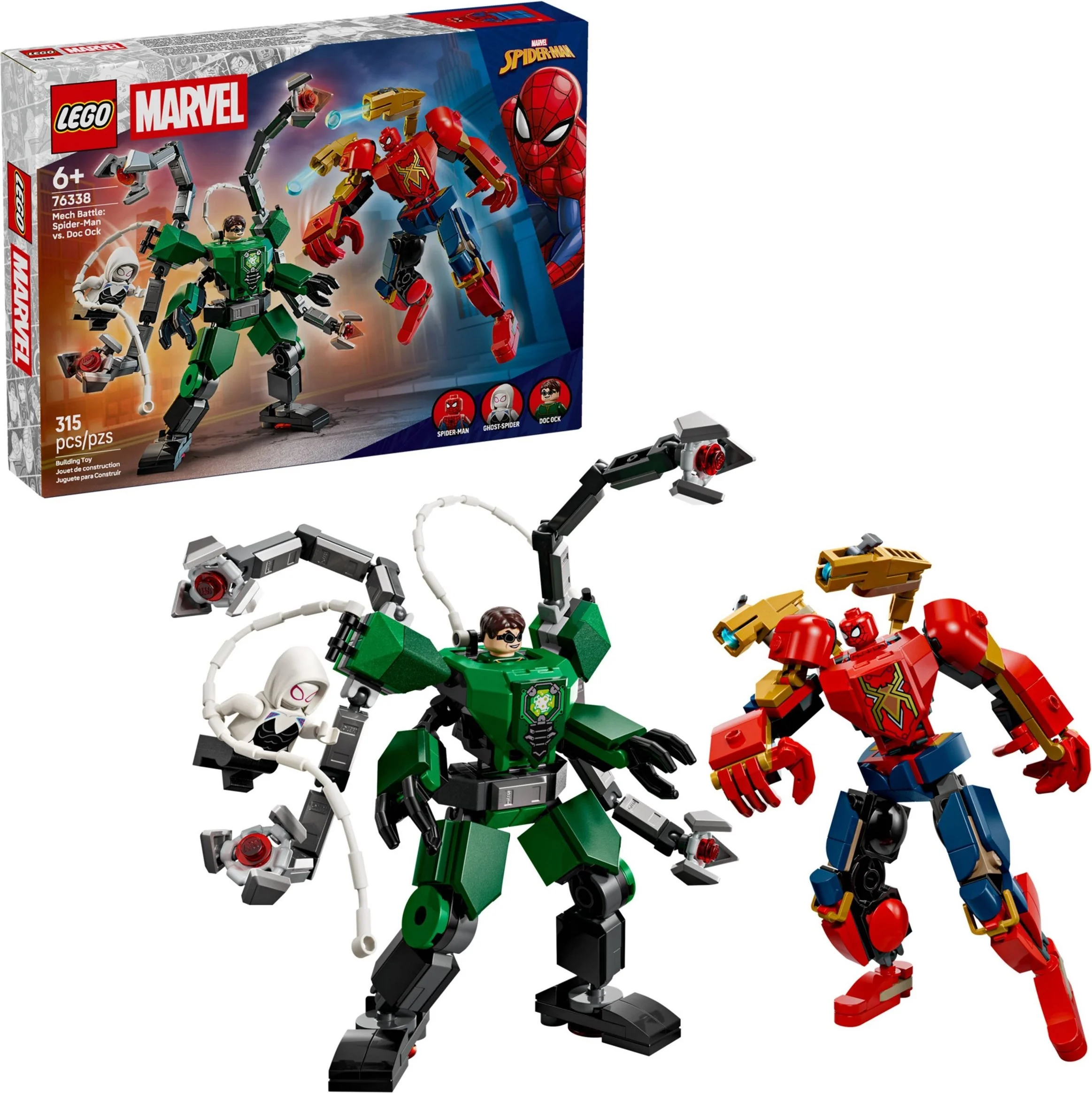 LEGO® 76338 Bitwa mechów: Spider-Man kontra Doc Ock - zdjęcie 4