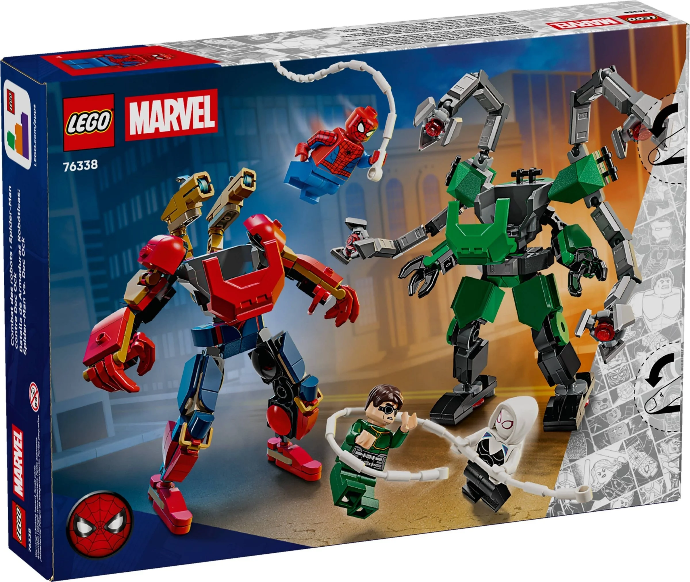 LEGO® 76338 Bitwa mechów: Spider-Man kontra Doc Ock