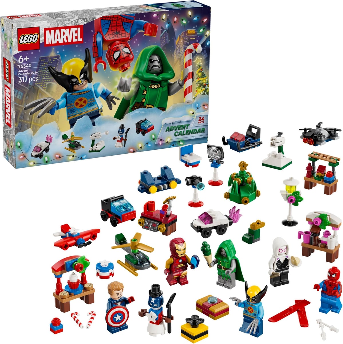 LEGO® 76340 LEGO ǀ Marvel Kalendarz adwentowy na 2026 rok - zdjęcie 4