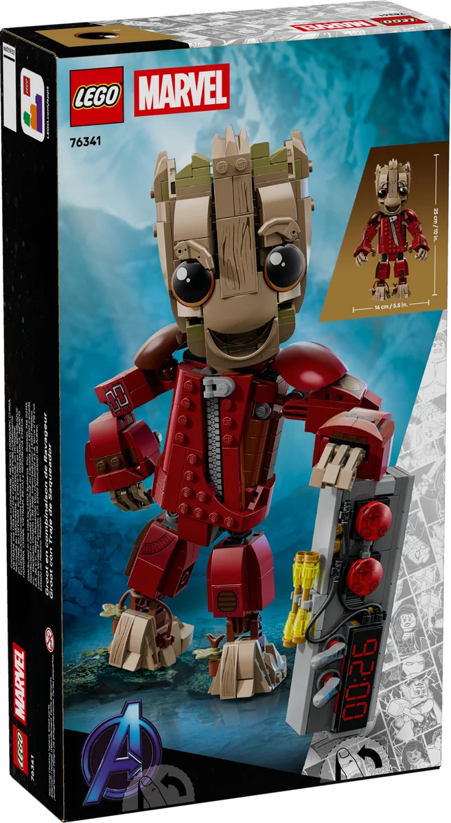 LEGO® 76341 Zestaw klocków Lego Marvel Heroes Groot w stroju Ravagera - zdjęcie 3