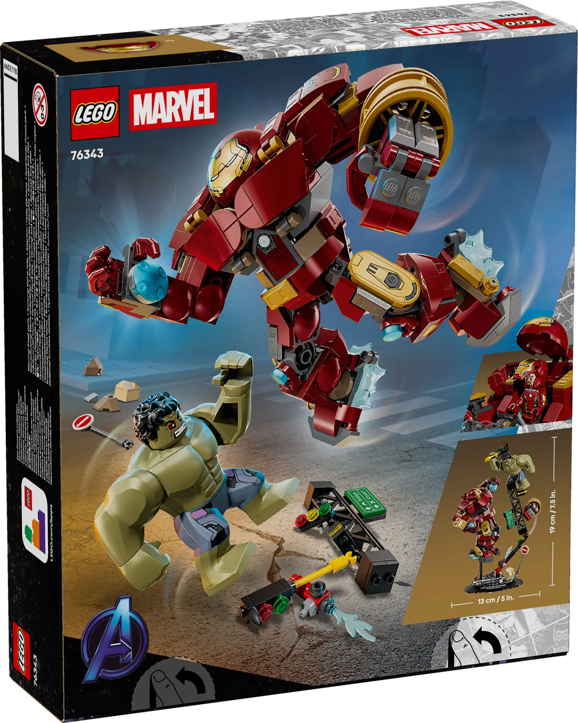 LEGO® 76343 Epicka bitwa: Hulkbuster kontra Hulk - zdjęcie 11