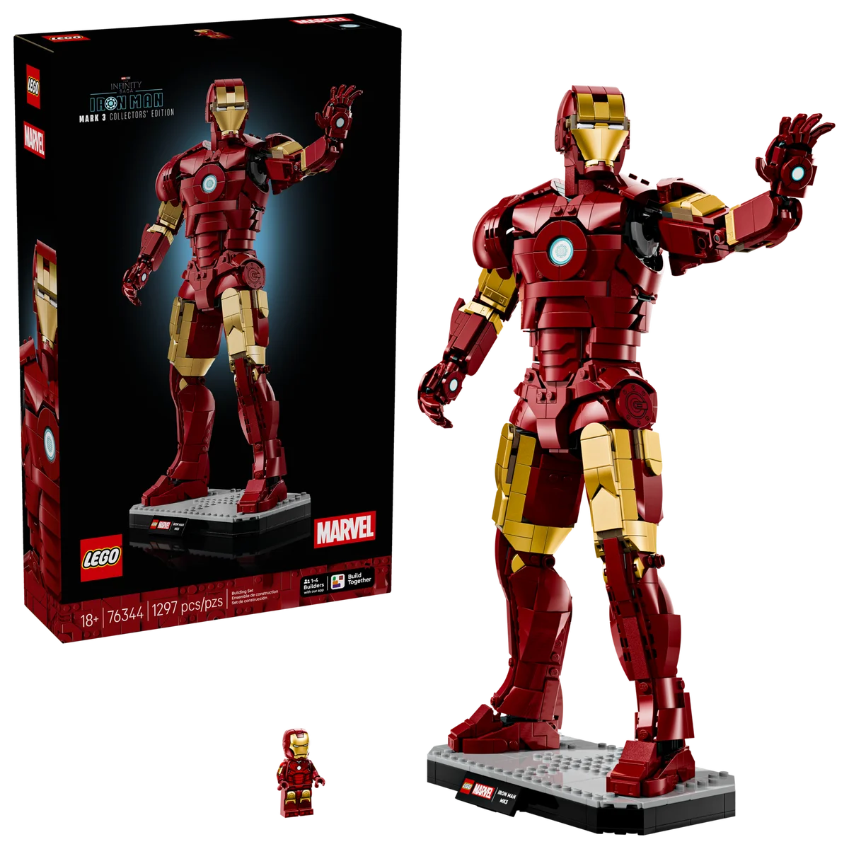 LEGO® 76344 Zestaw Lego Marvel Heroes Iron Man Mark 3 Postac Figura Lego - zdjęcie 9